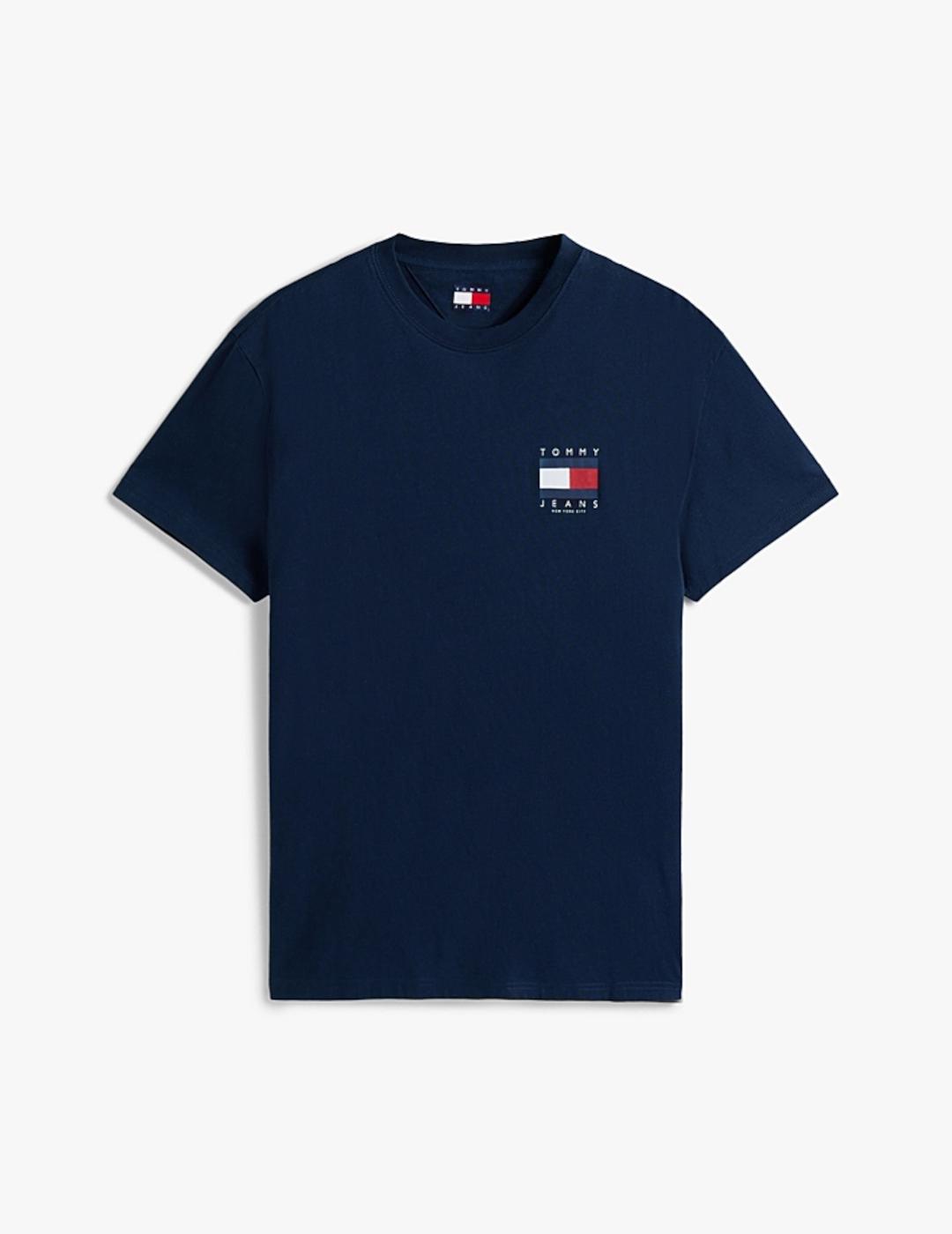 TOMMY CAMISETA FLAG DARK NAVY