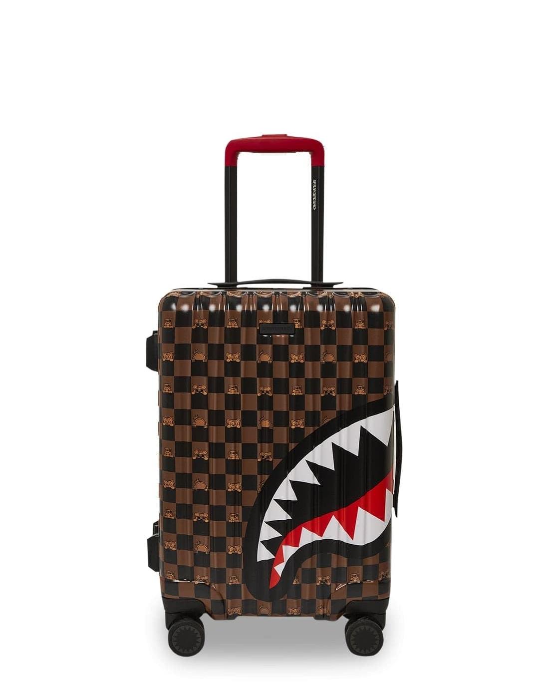 SPRAYGROUND MALETA MARRON PEEKING CARRY ON LUGGAGE