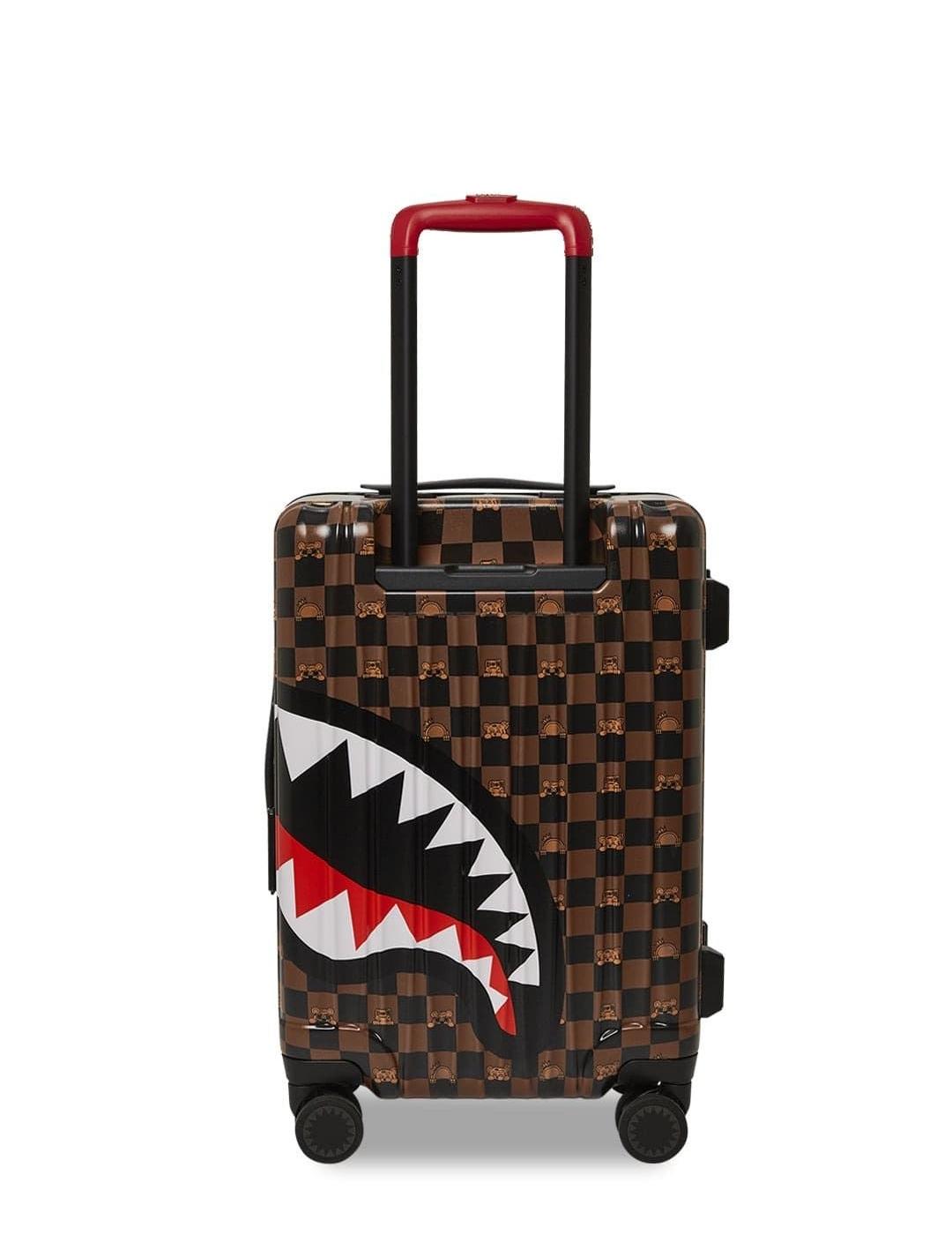 SPRAYGROUND MALETA MARRON PEEKING CARRY ON LUGGAGE