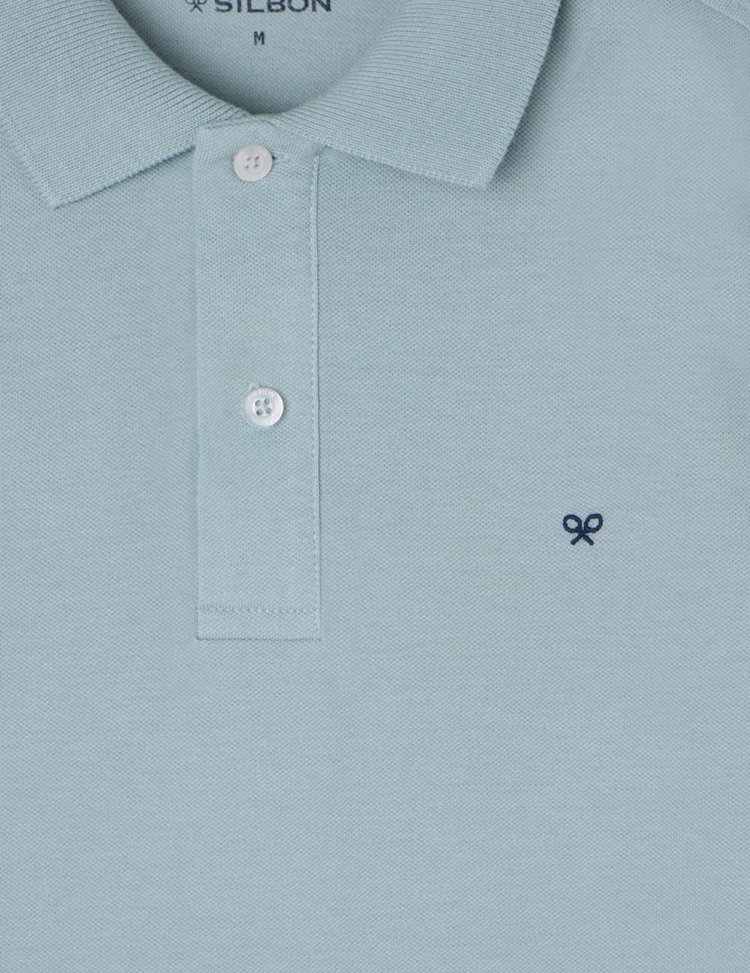 SILBON POLO AZUL GRIS