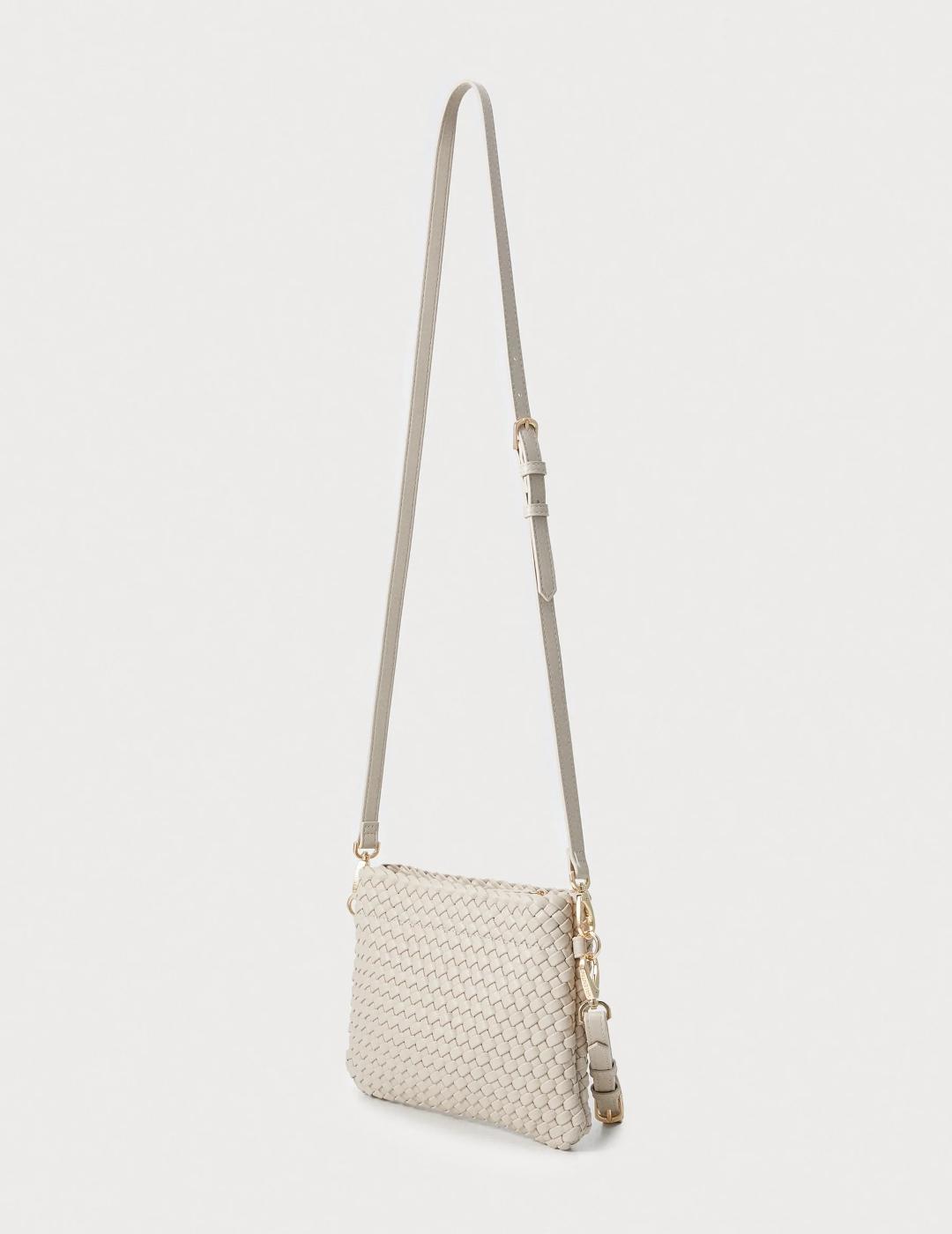 VALENTINO BOLSO BANDOLERA ECRU SHANTEL