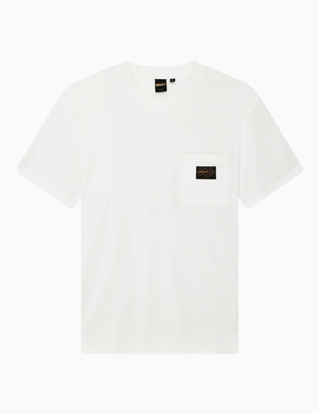 DEUS CAMISETA BLANCA TERRACE POCKET