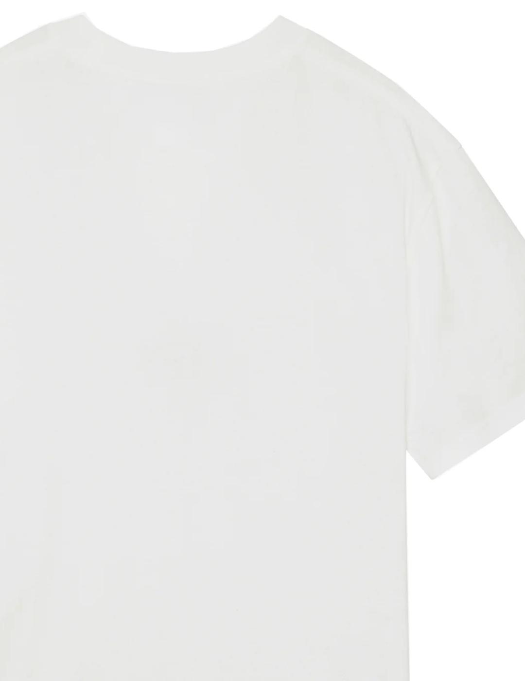 DEUS CAMISETA BLANCA TERRACE POCKET