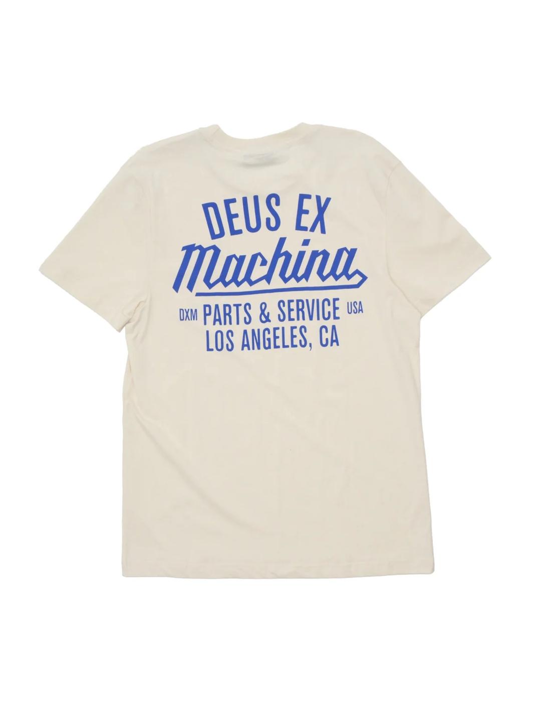DEUS CAMISETA OVERBITE DIRTY WHITE