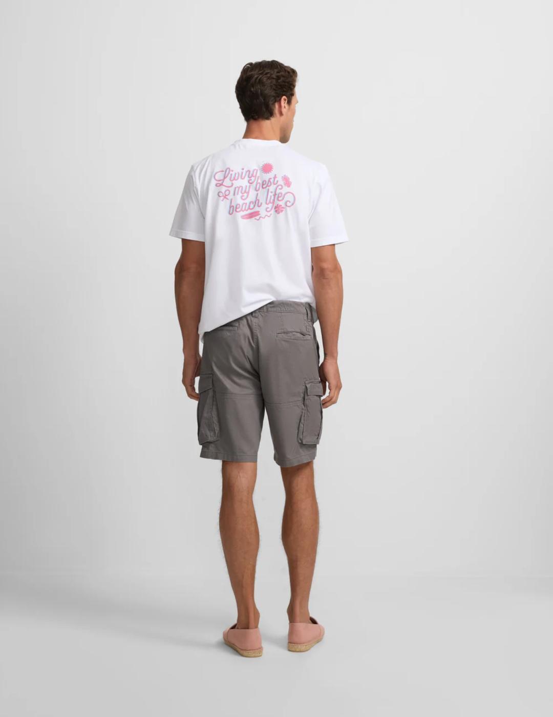 SILBON BERMUDA CARGO GRIS