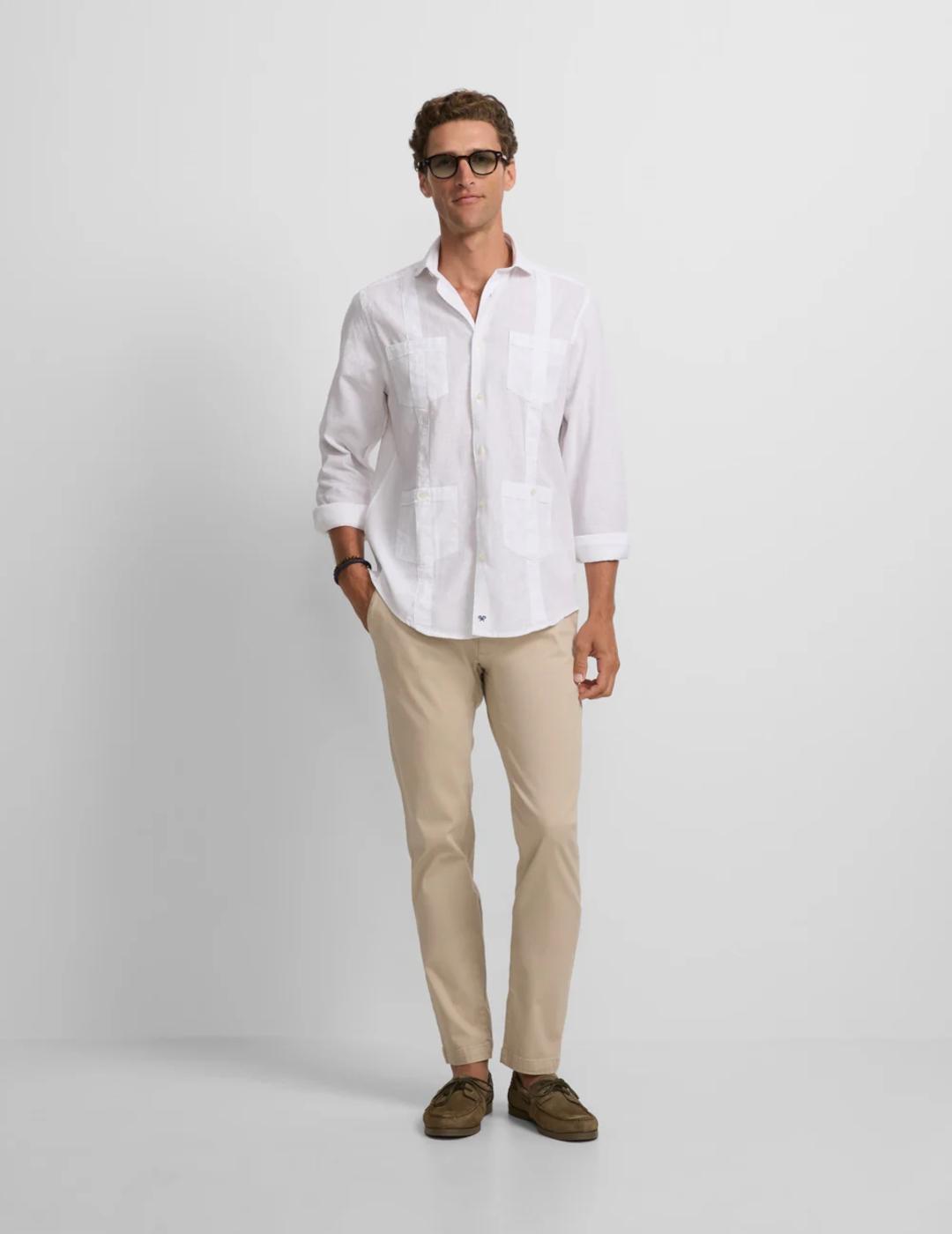 SILBON PANTALON CHINO BEIGE