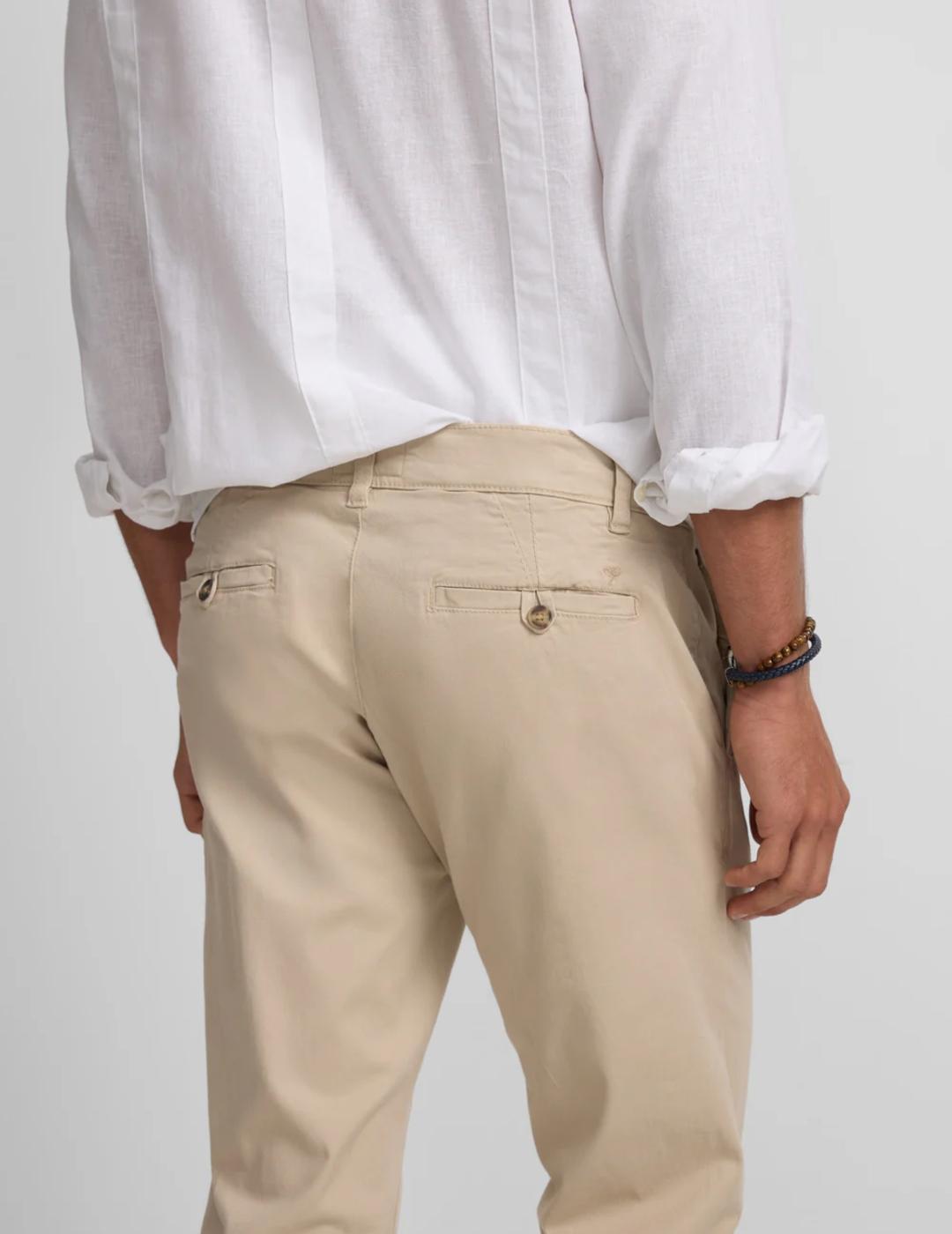SILBON PANTALON CHINO BEIGE