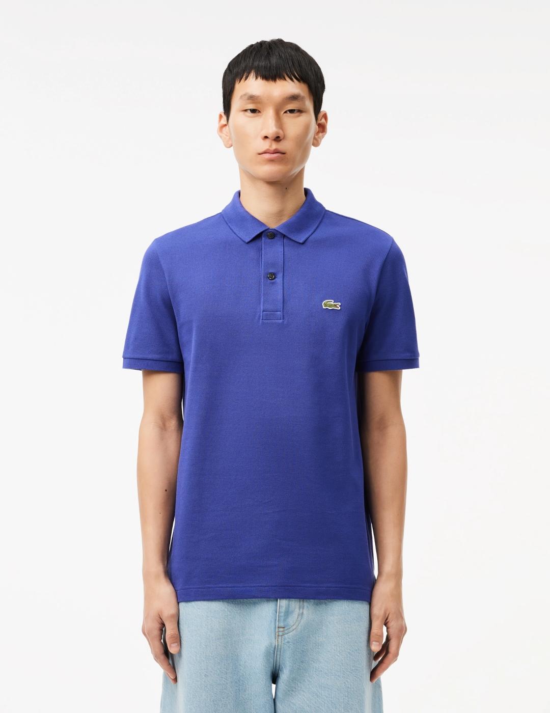 LACOSTE POLO SLIM FIT VIOLETA