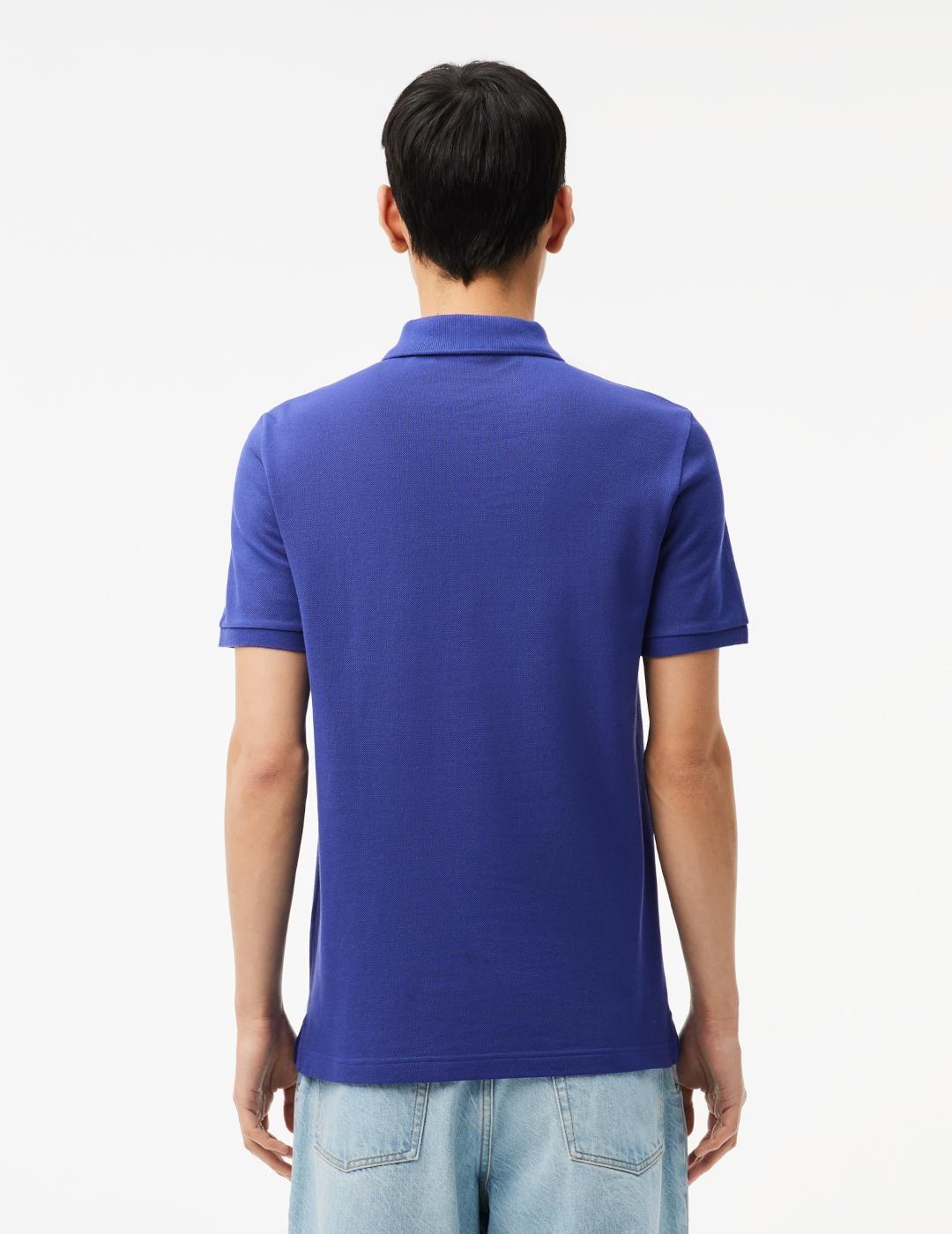 LACOSTE POLO SLIM FIT VIOLETA