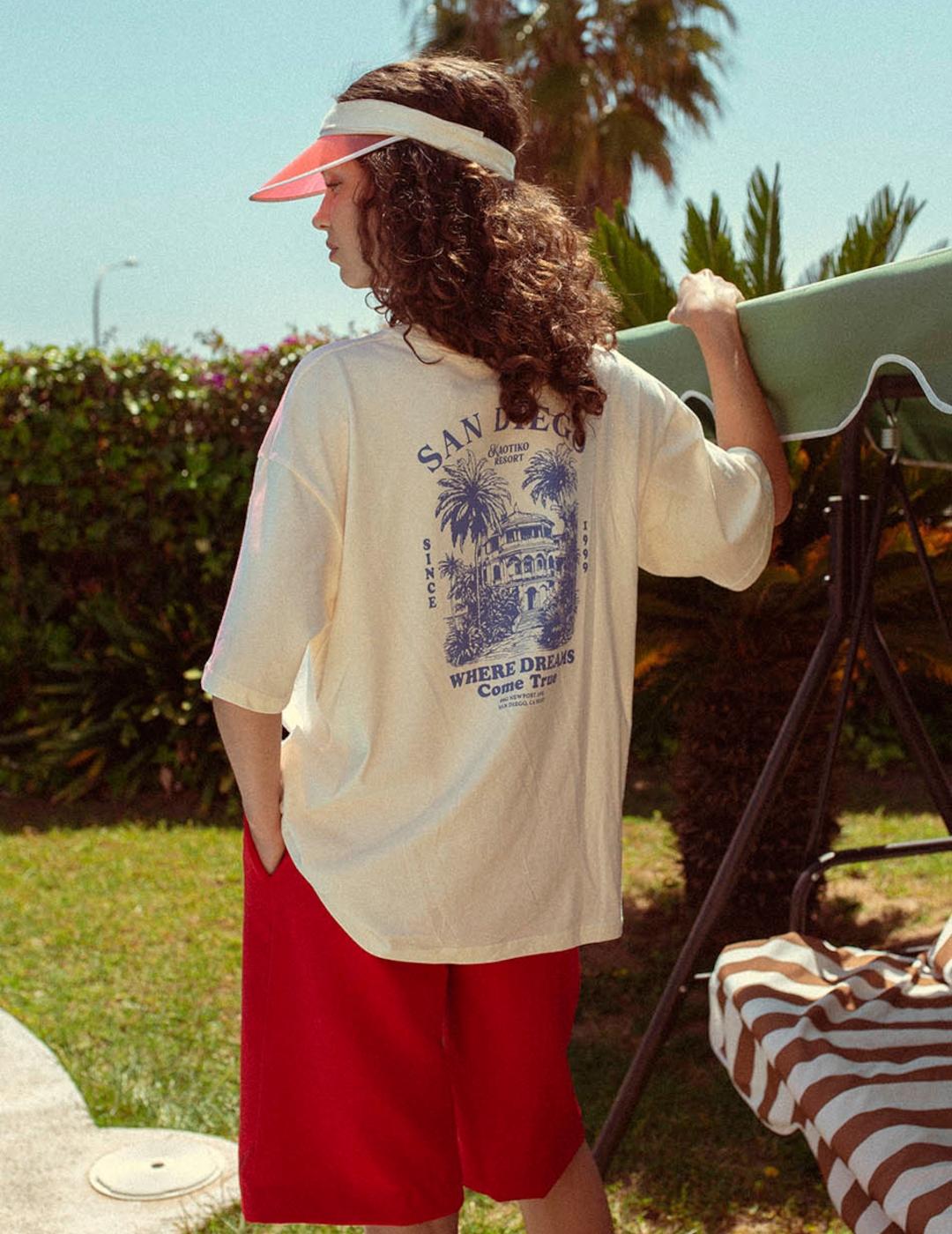 KAOTIKO CAMISETA RESORT IVORY