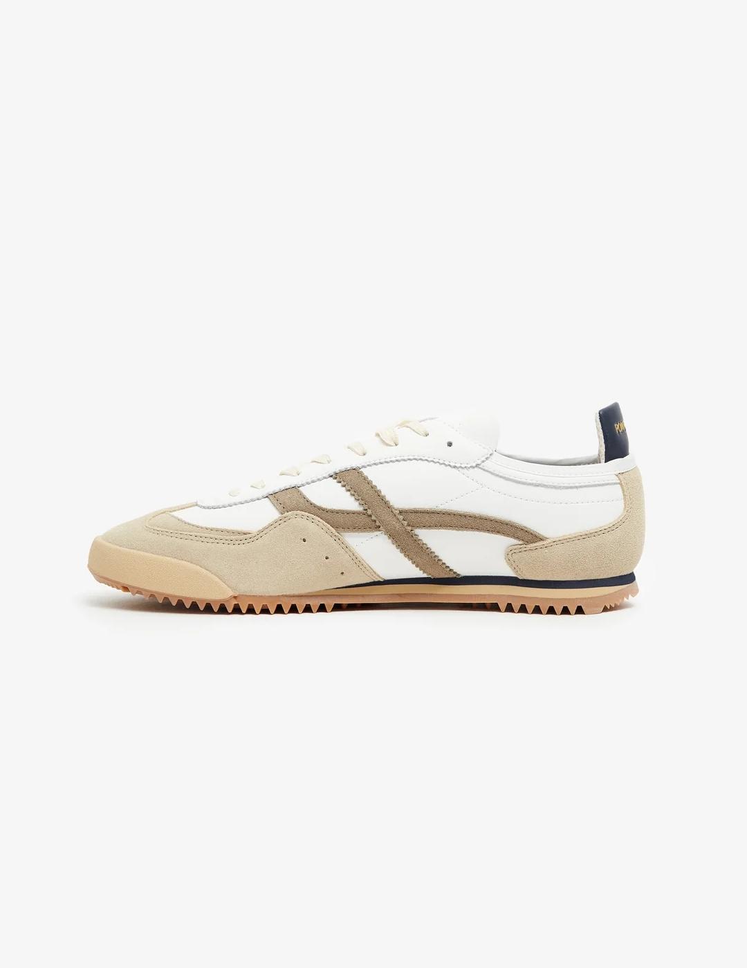 ZAPATILLAS POMPEII KITE LEATHER ECRU KHAKI
