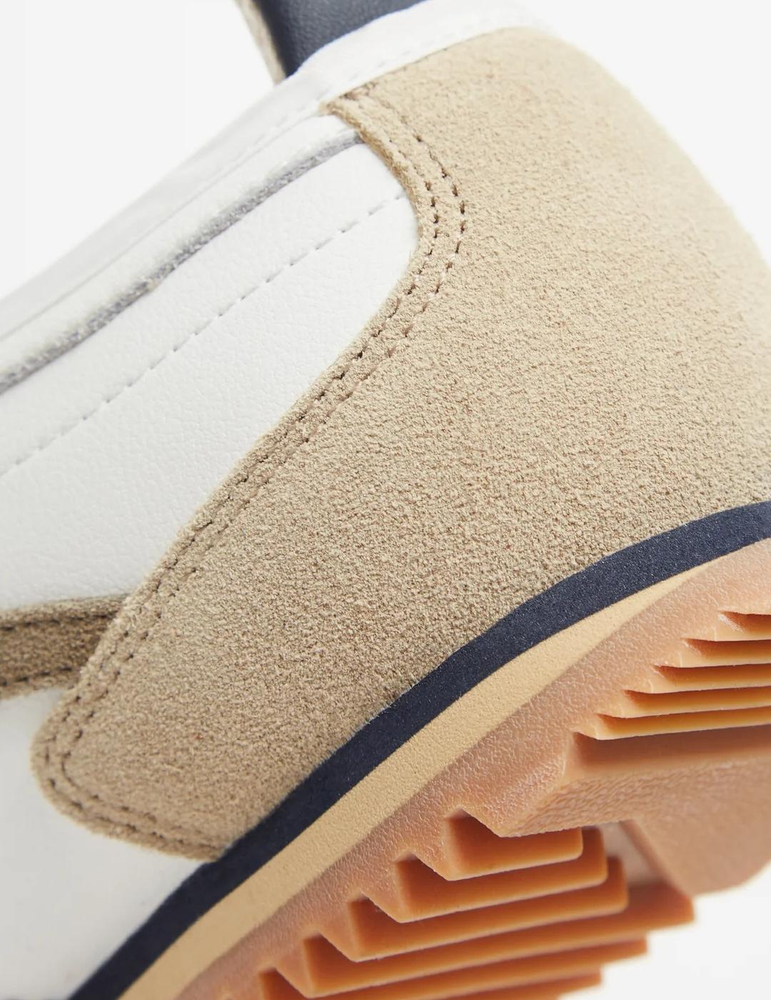 ZAPATILLAS POMPEII KITE LEATHER ECRU KHAKI