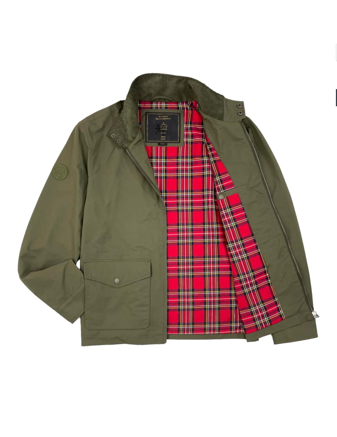 MERC CAZADORA IAN VERDE KAKI