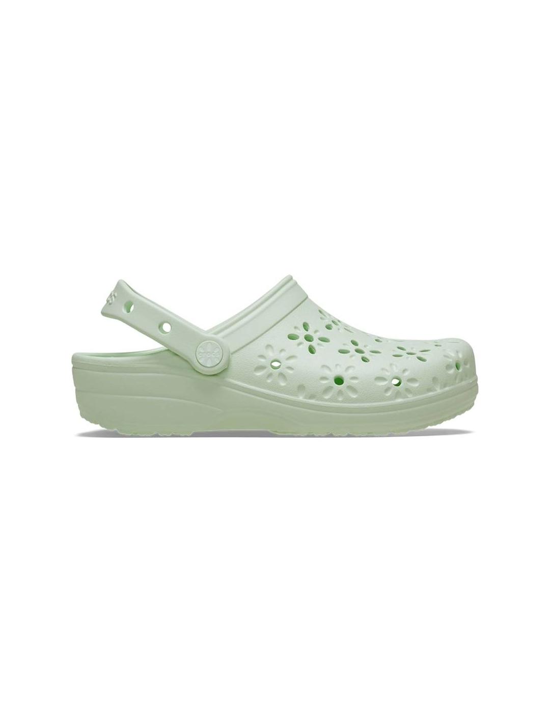 CROCS ZUECOS CLASSIC FLORAL JADE TINT