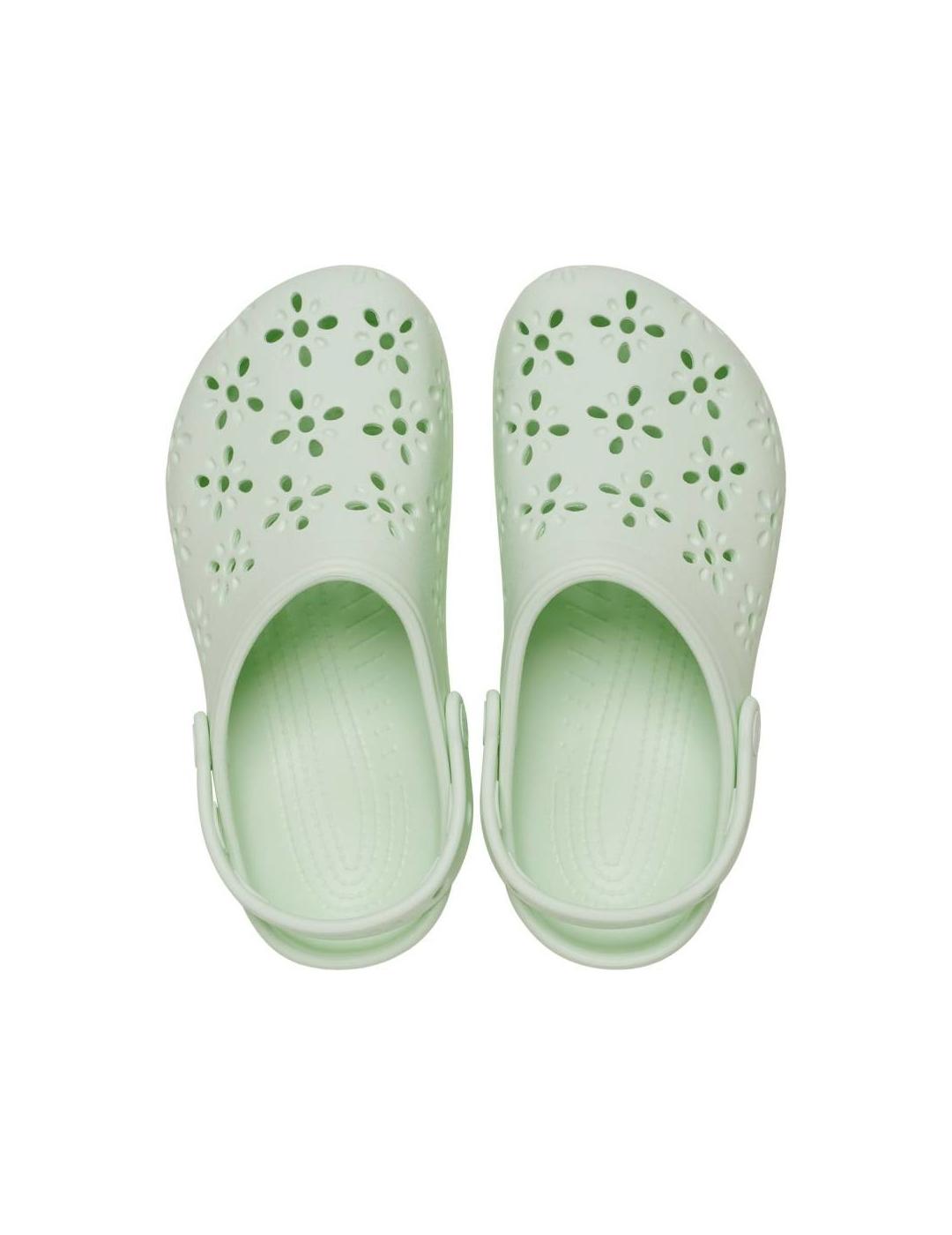CROCS ZUECOS CLASSIC FLORAL JADE TINT