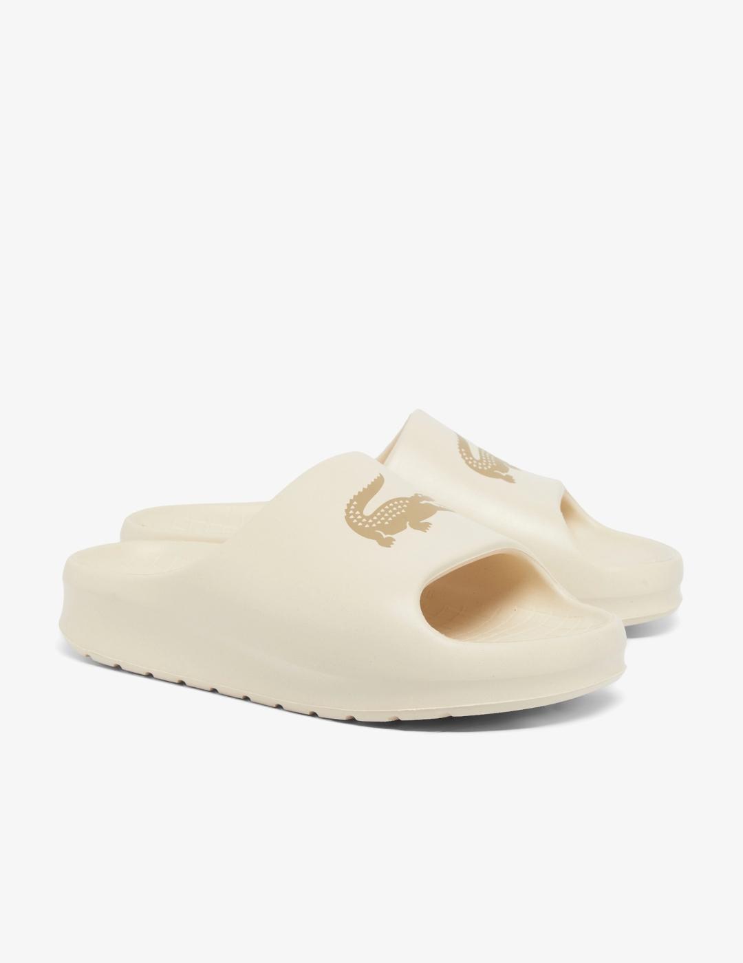 LACOSTE PALAS OFF WHITE SERVE SLIDE 2.0