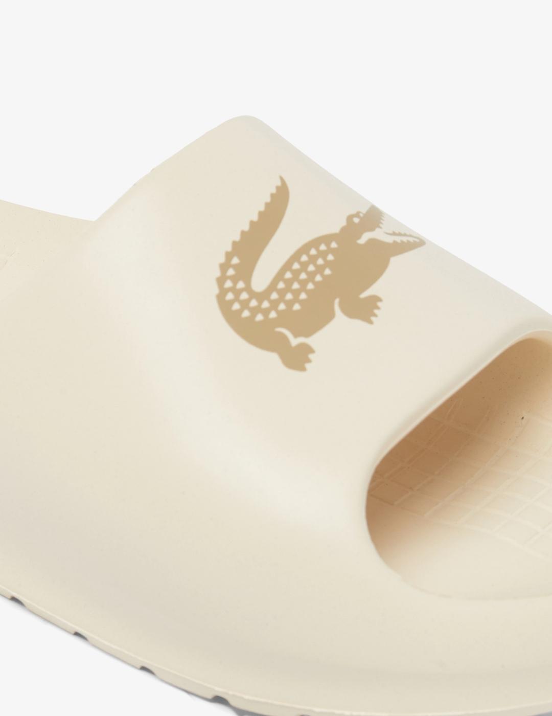 LACOSTE PALAS OFF WHITE SERVE SLIDE 2.0