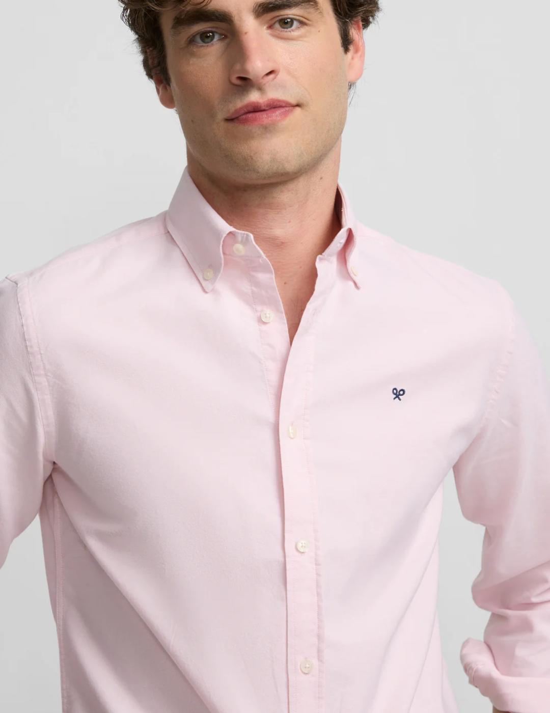 SILBON CAMISA CORAL OXFORD