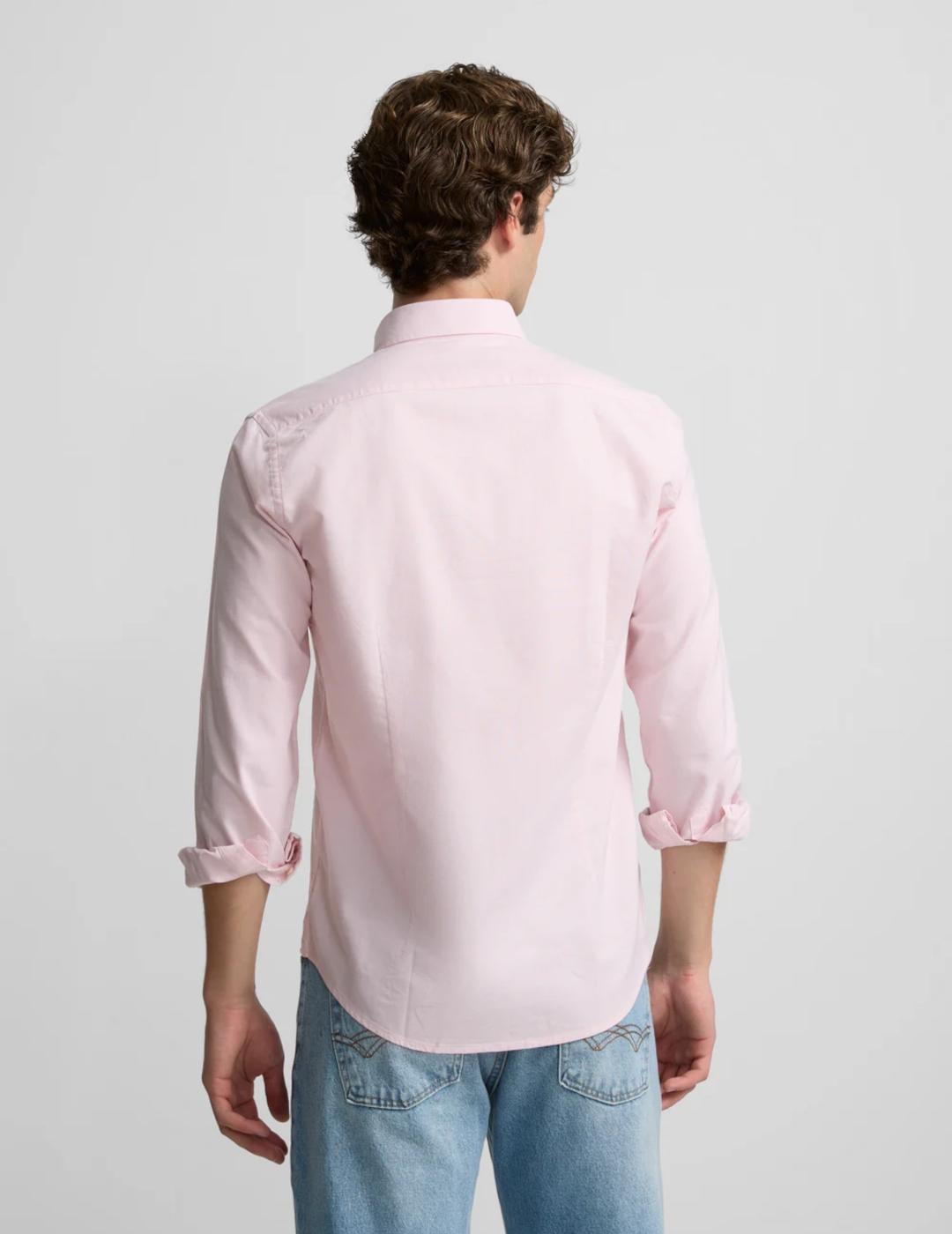SILBON CAMISA CORAL OXFORD