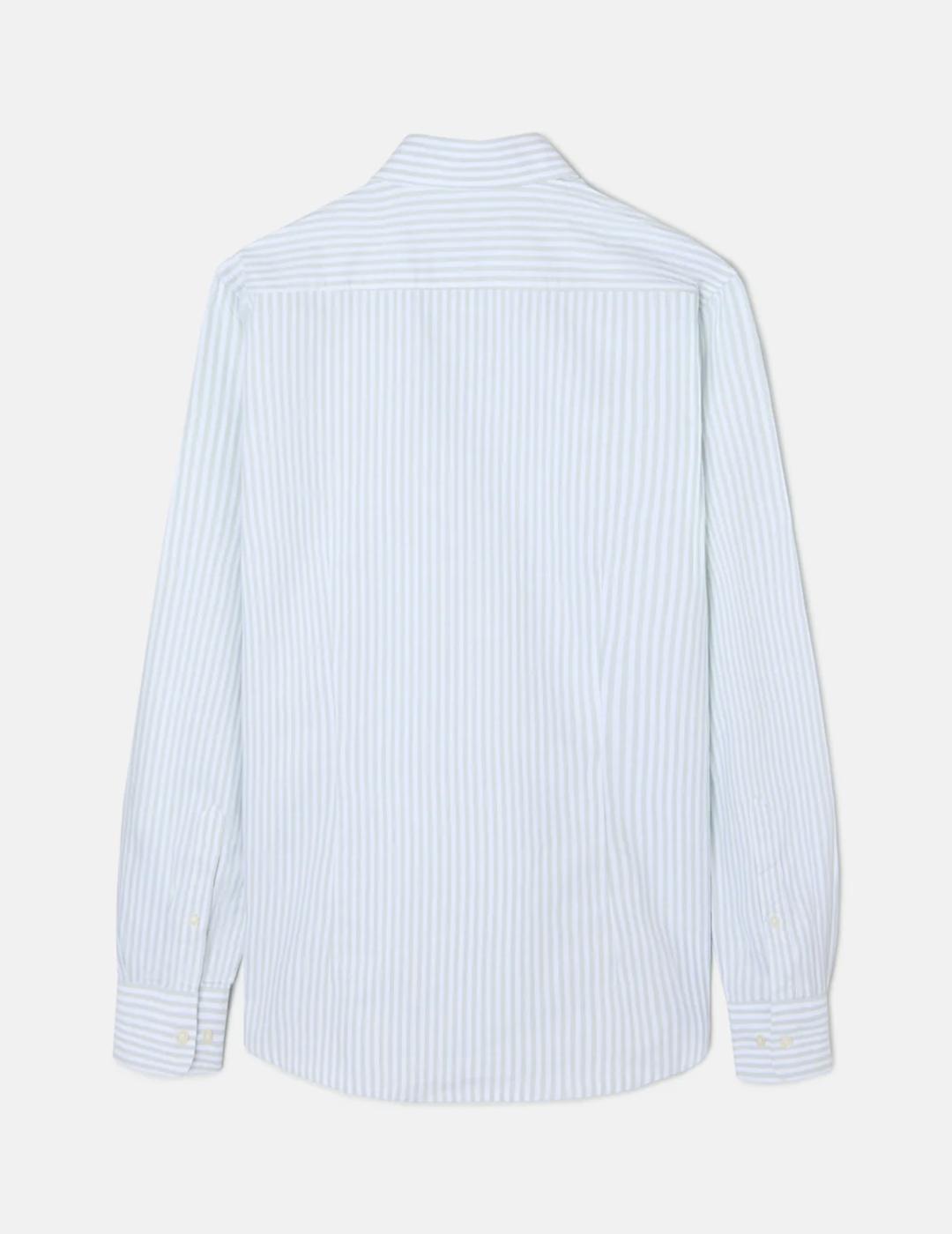 SILBON CAMISA RAYAS VERDE