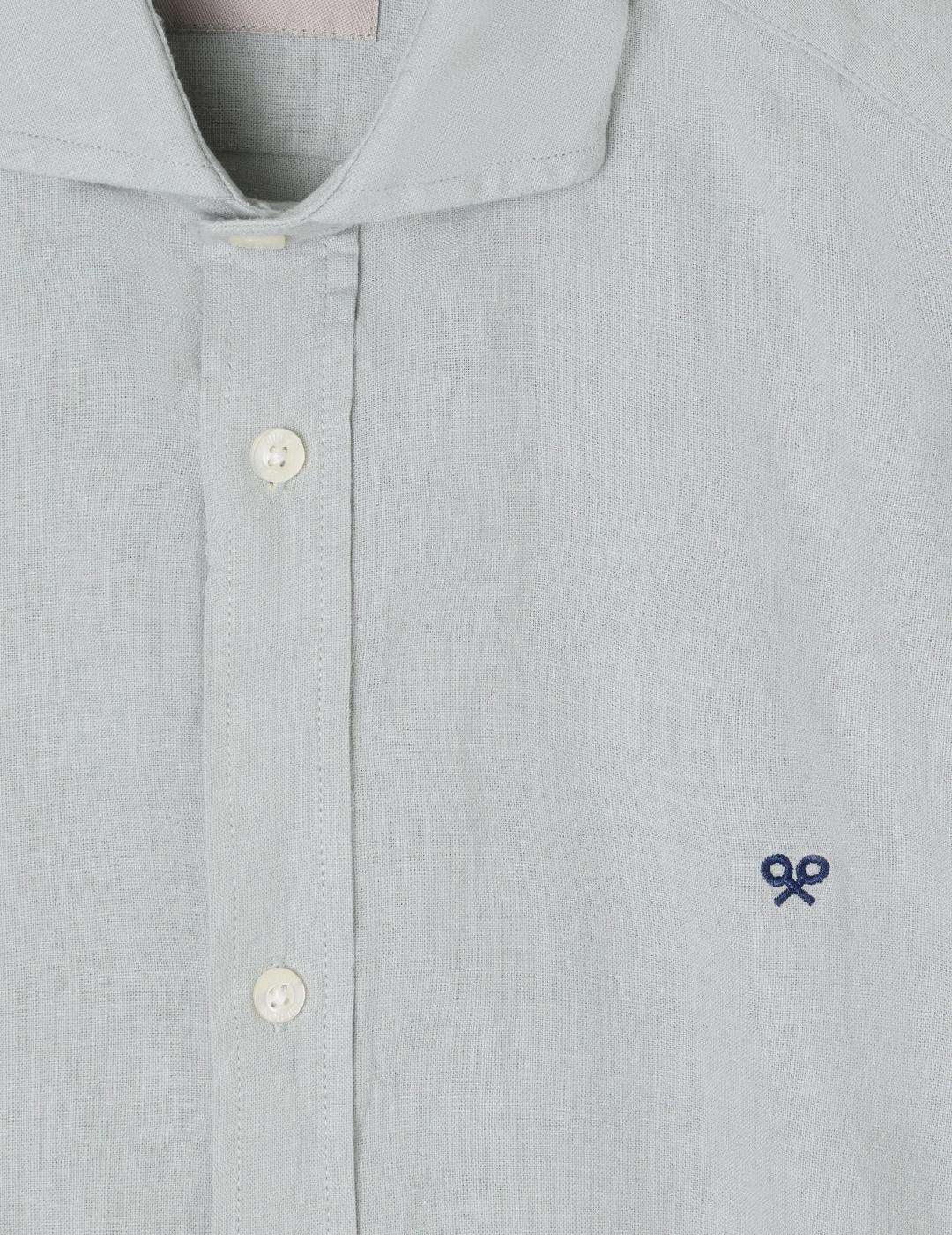 SILBON CAMISA AZUL GRIS SOFT