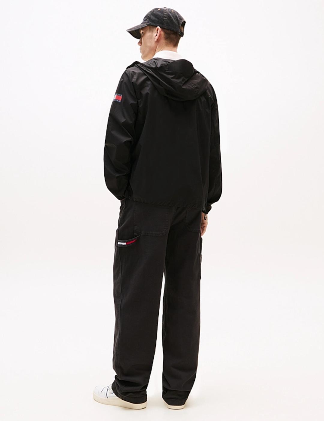 TOMMY CHAQUETA NEGRA OUTDOOR SHELL