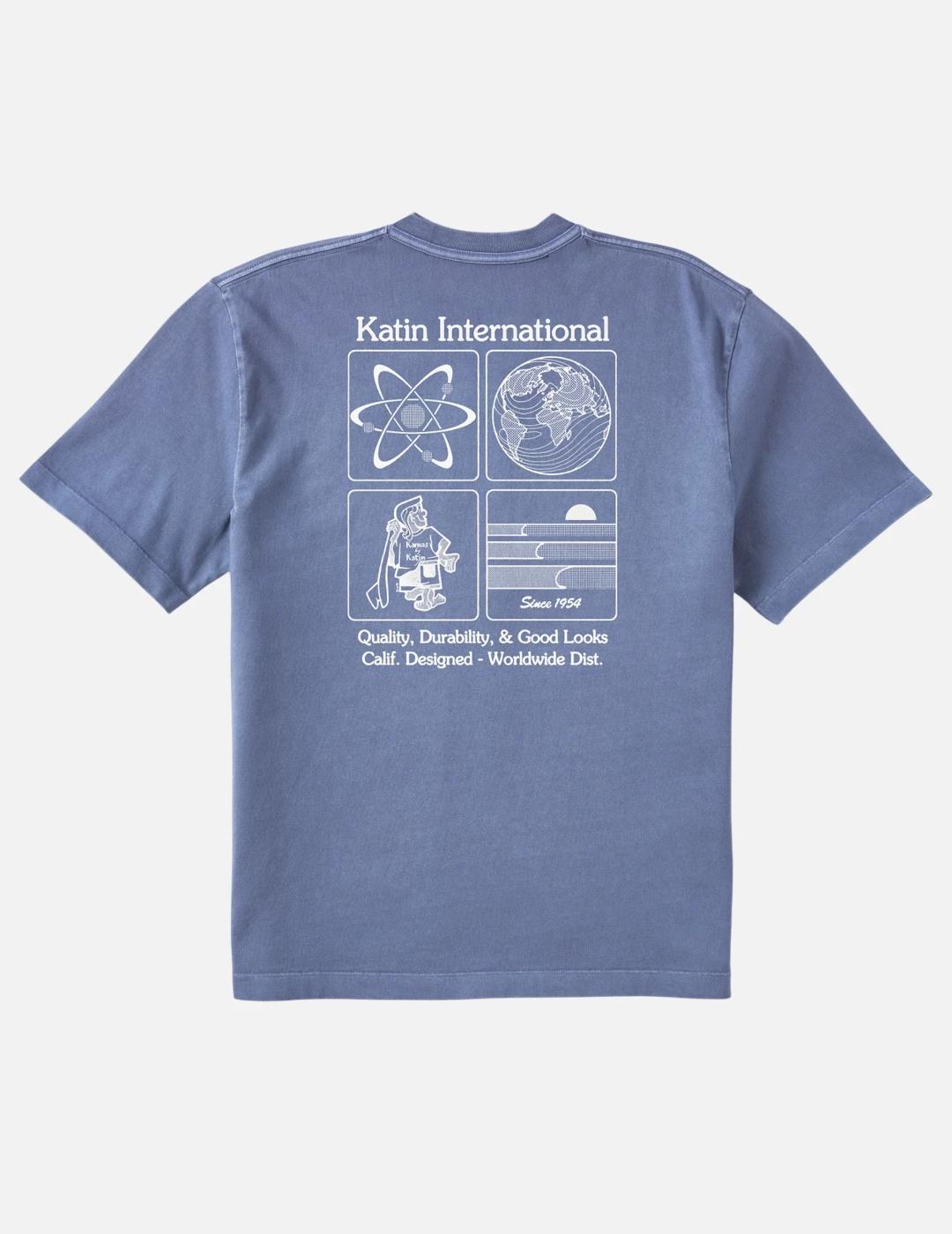 KATIN CAMISETA AZUL FORECAST RELAXED
