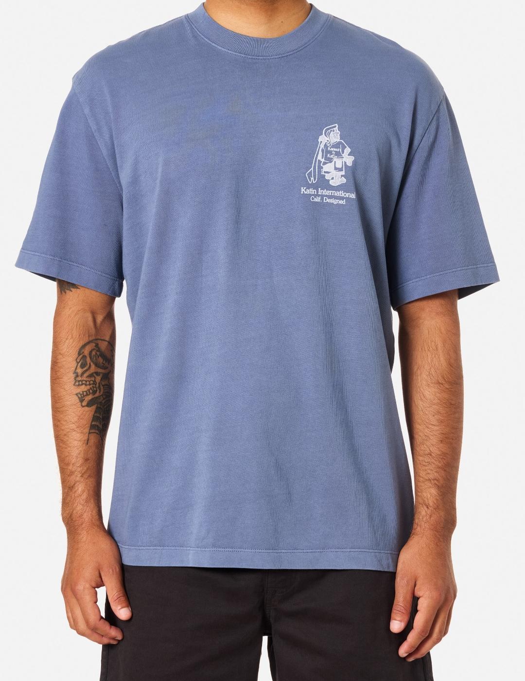 KATIN CAMISETA AZUL FORECAST RELAXED