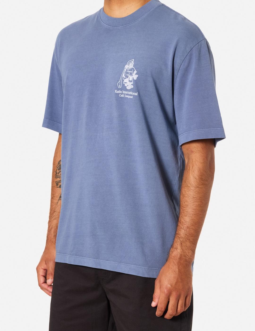 KATIN CAMISETA AZUL FORECAST RELAXED