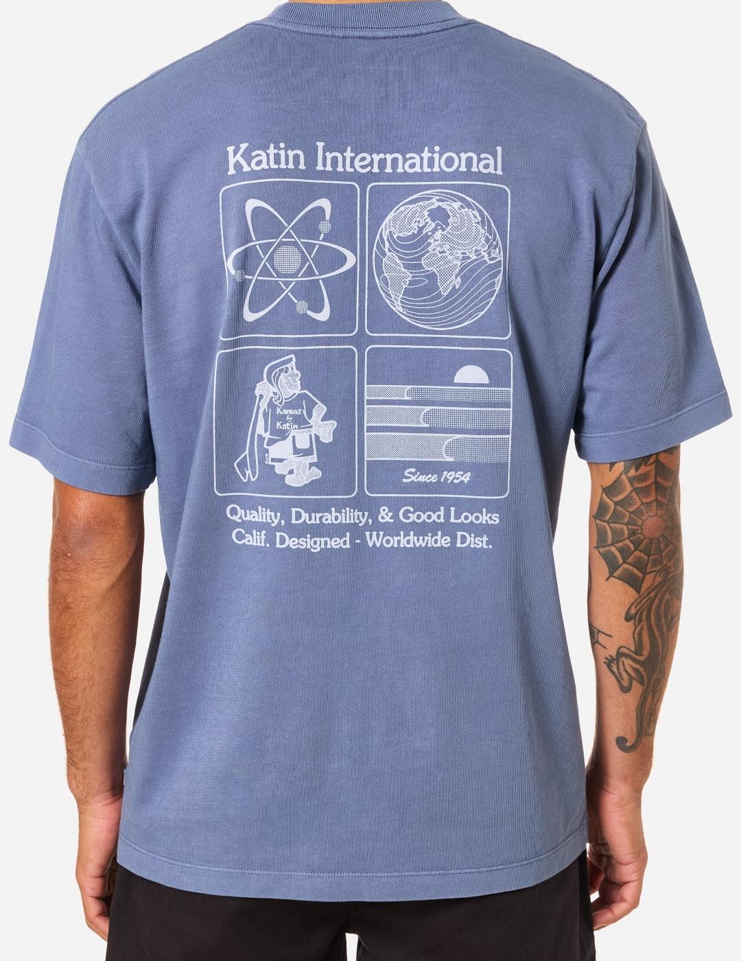 KATIN CAMISETA AZUL FORECAST RELAXED