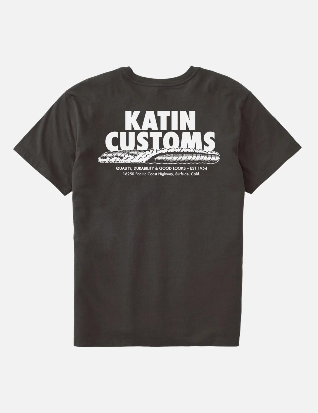 KATIN CAMISETA NEGRA WASH PIPE