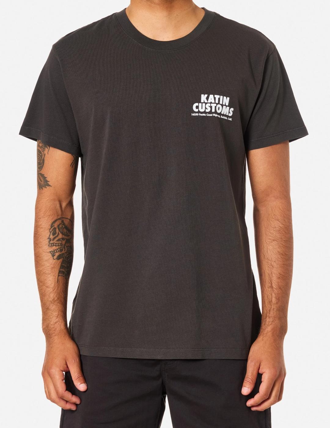 KATIN CAMISETA NEGRA WASH PIPE