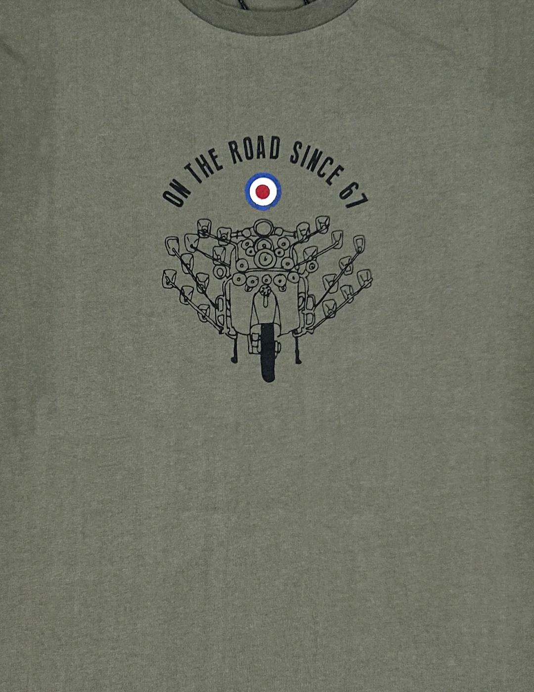 MERC CAMISETA VERDE CRANE