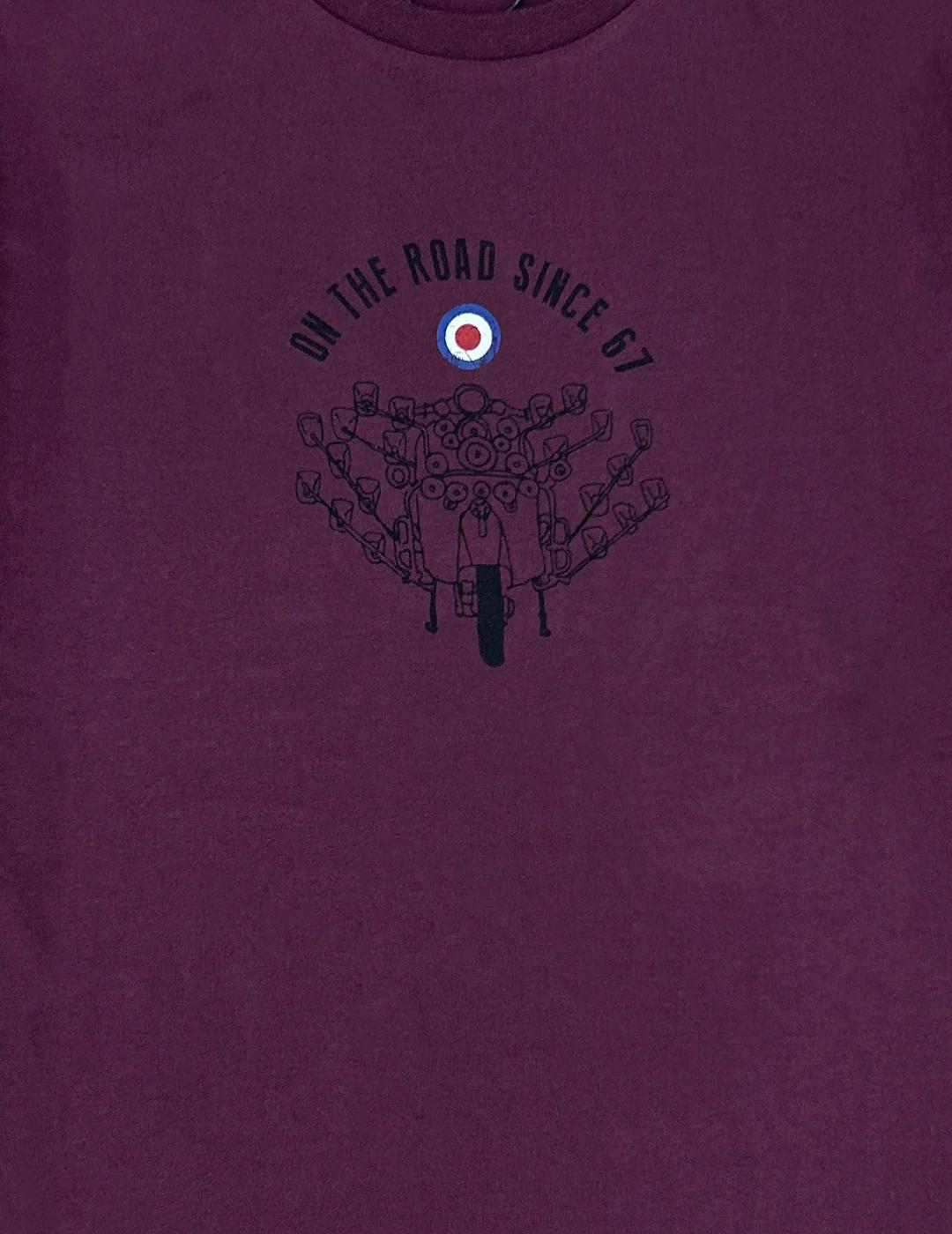 MERC CAMISETA BURDEOS CRANE