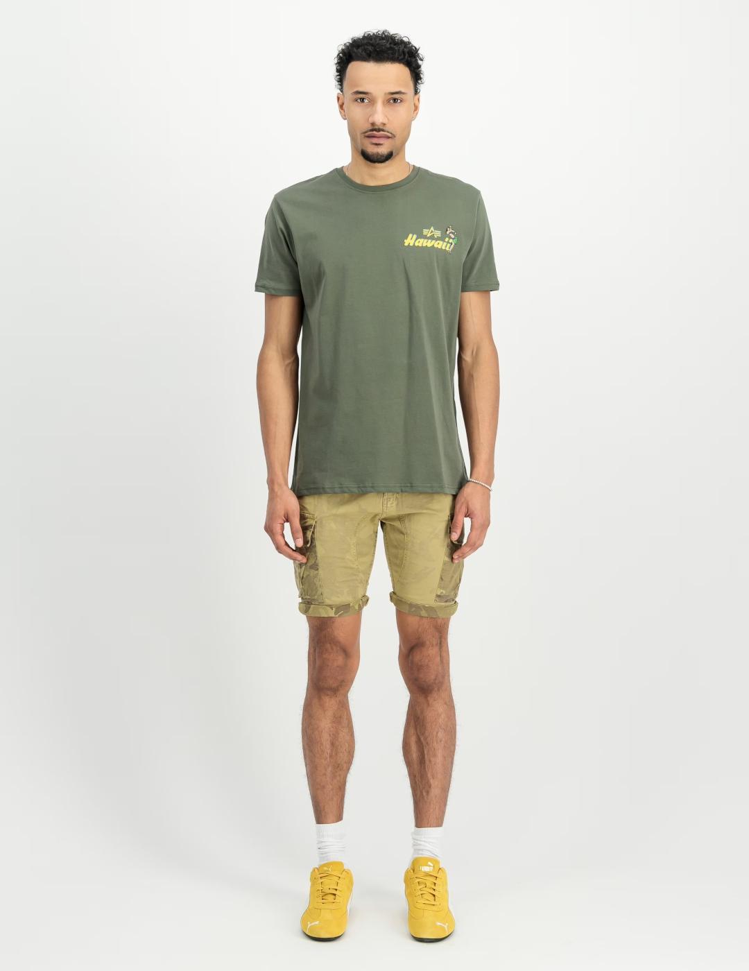 ALPHA CAMISETA OLIVE PEARL HARBOR