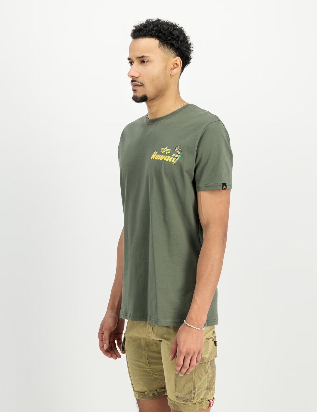 ALPHA CAMISETA OLIVE PEARL HARBOR