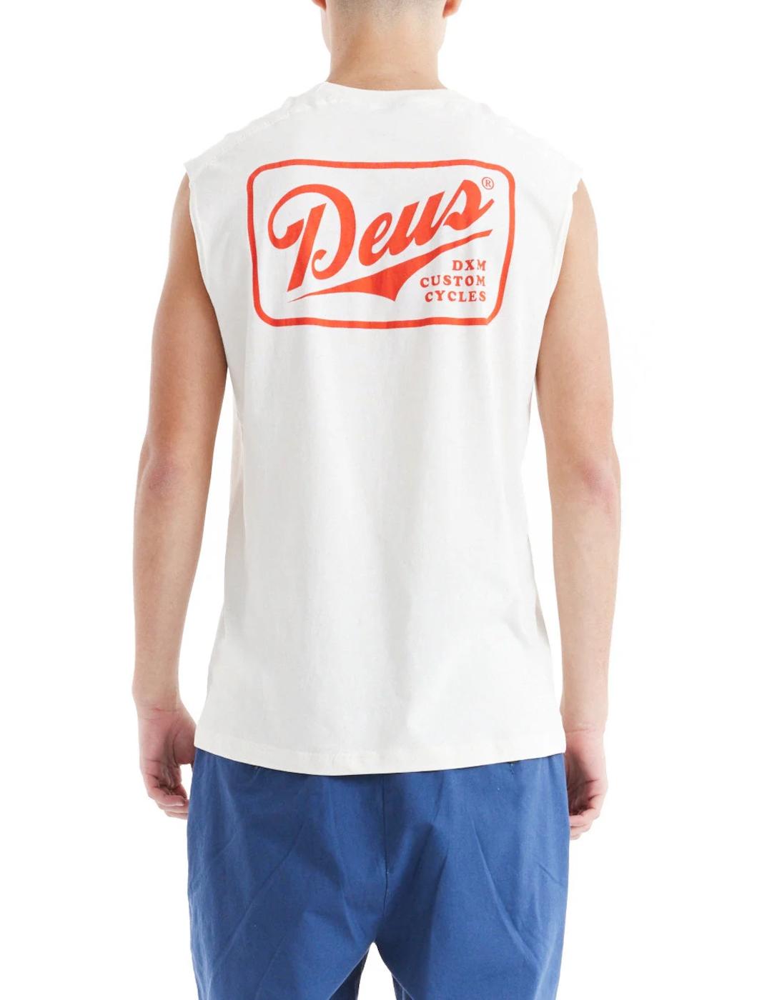 DEUS CAMISETA ASAS BLANCA PHASE MUSCLE
