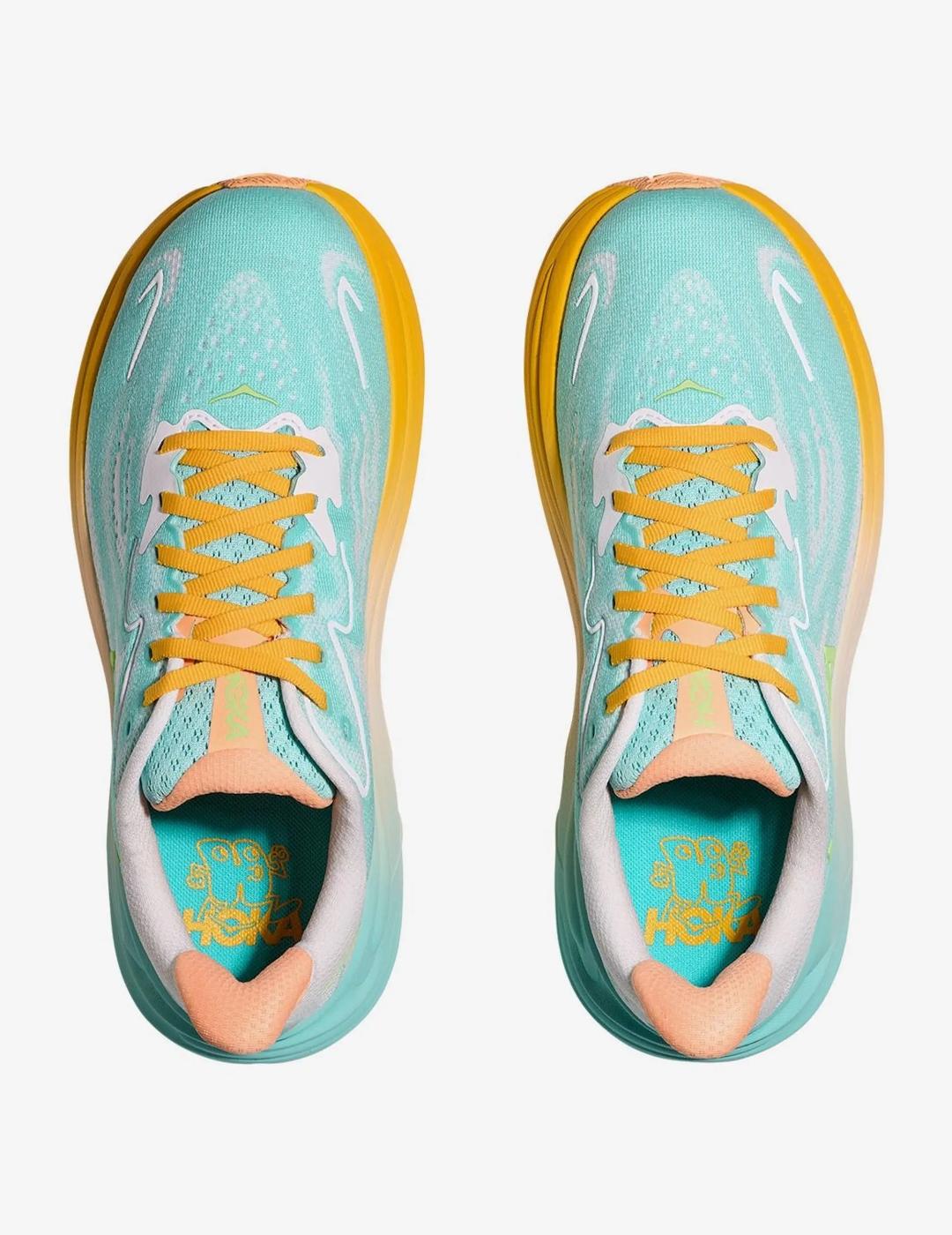 HOKA CLIFTON 10 BLUE SPARK