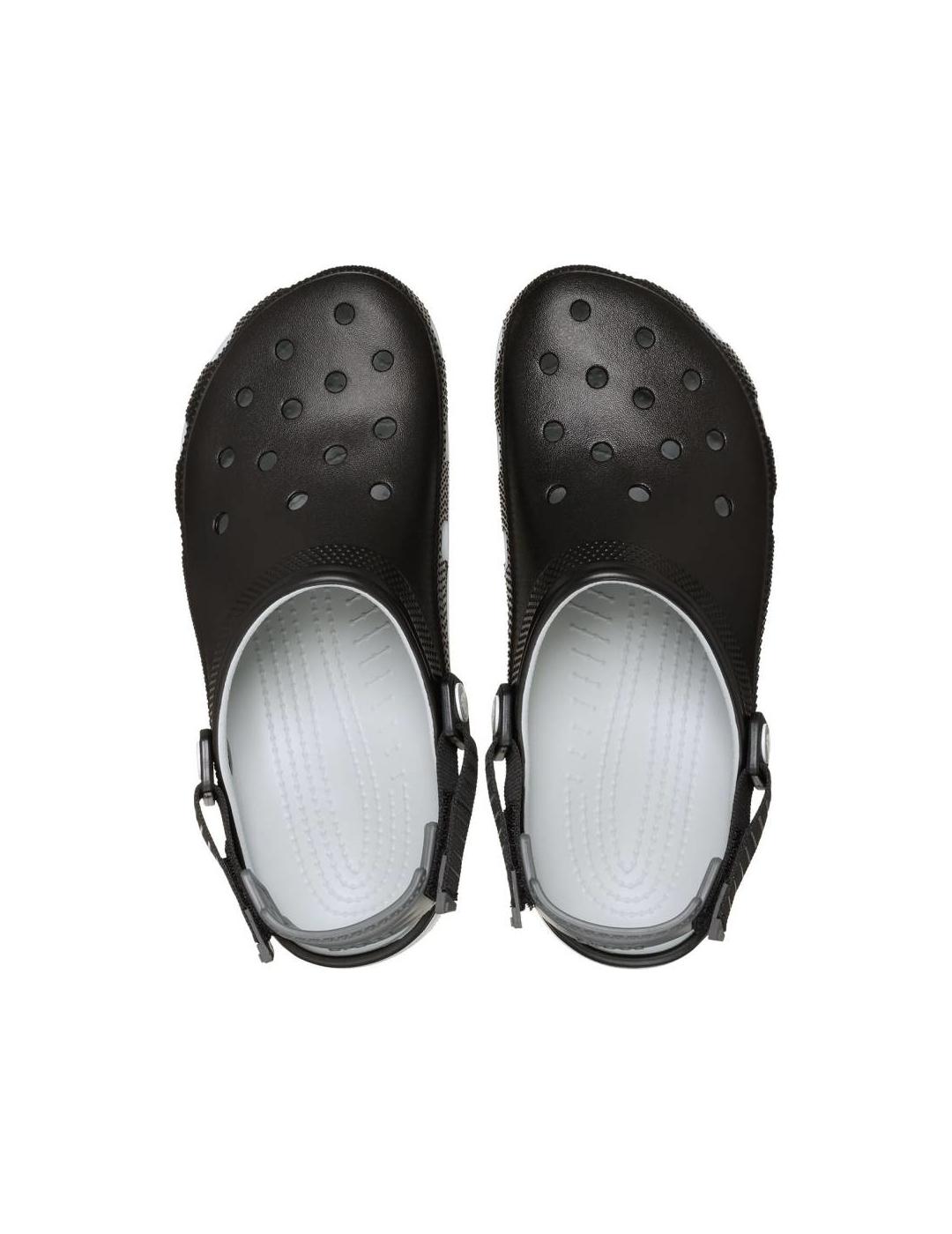 CROCS CLASSIC BLACK TURBO CLOG