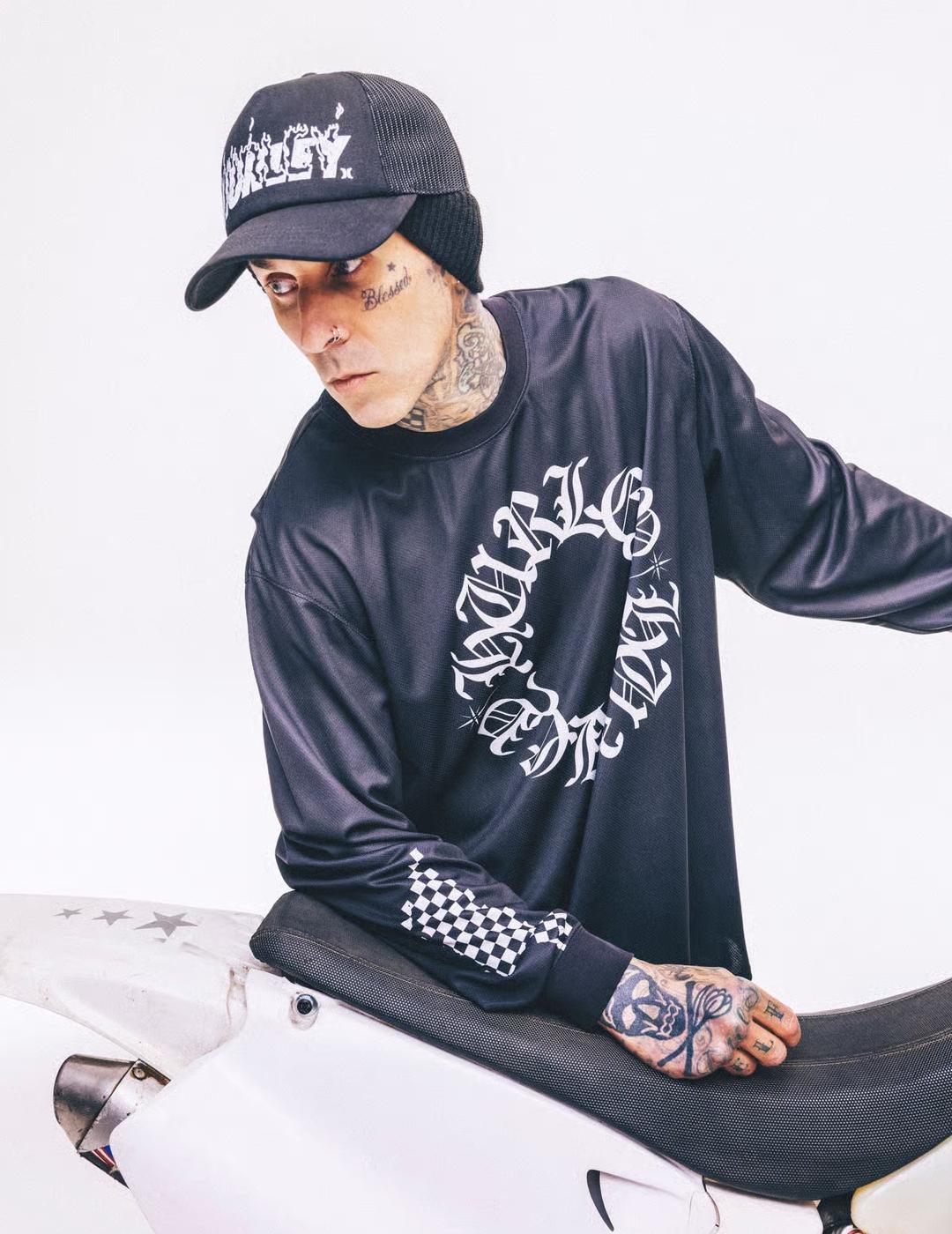 HURLEY CAMISETA NEGRA M/L CHECK OUT