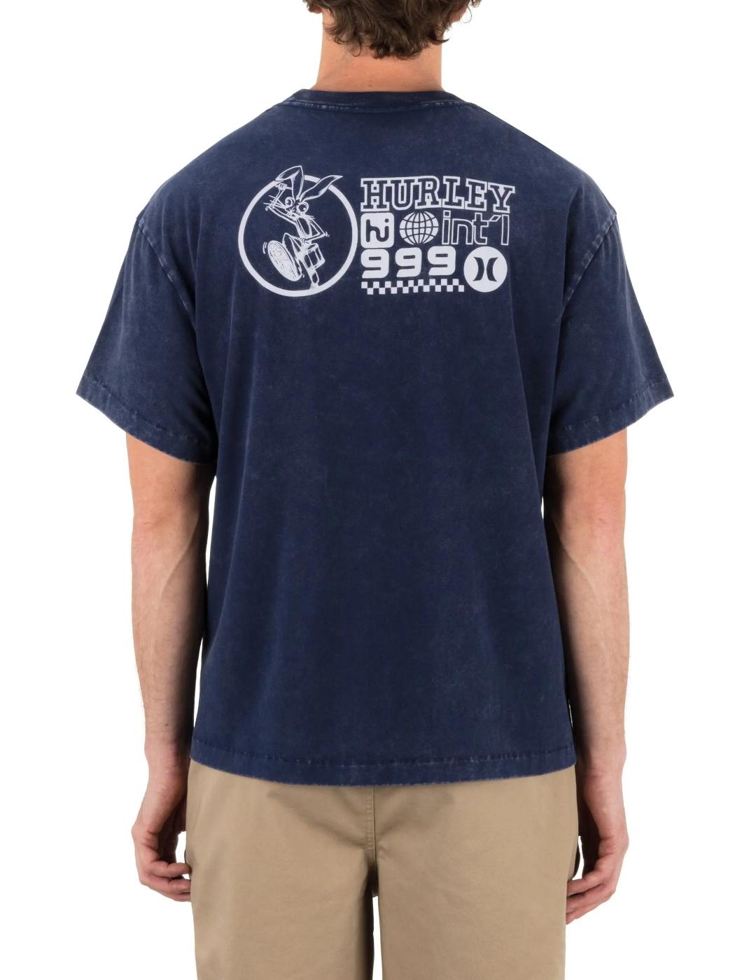 HURLEY CAMISETA MARINO RABBIT MARCH