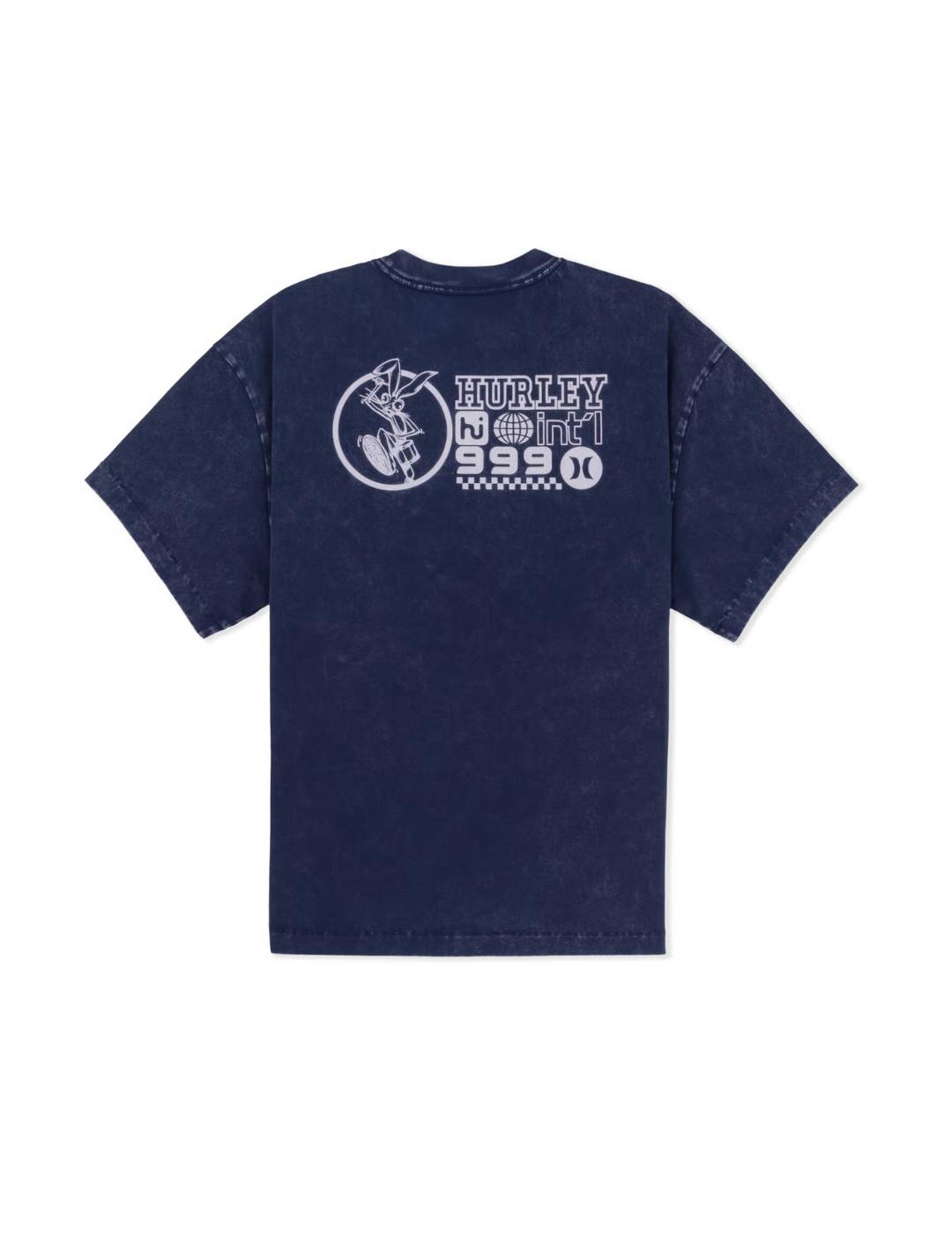 HURLEY CAMISETA MARINO RABBIT MARCH