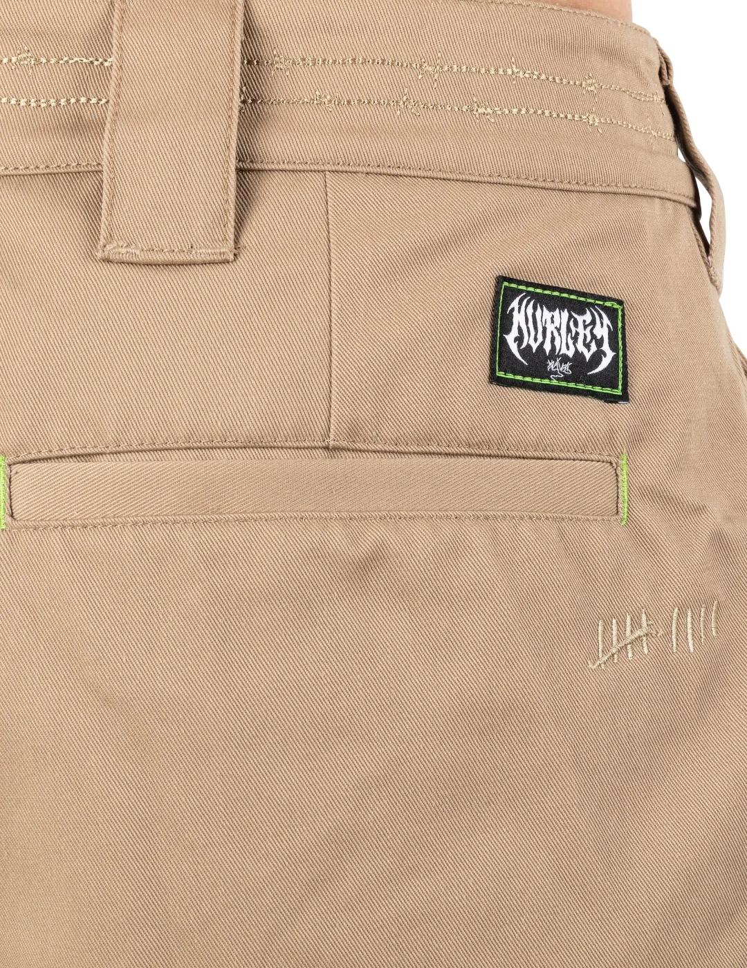 HURLEY SHORT CHINO BEIGE SILVERLAKE