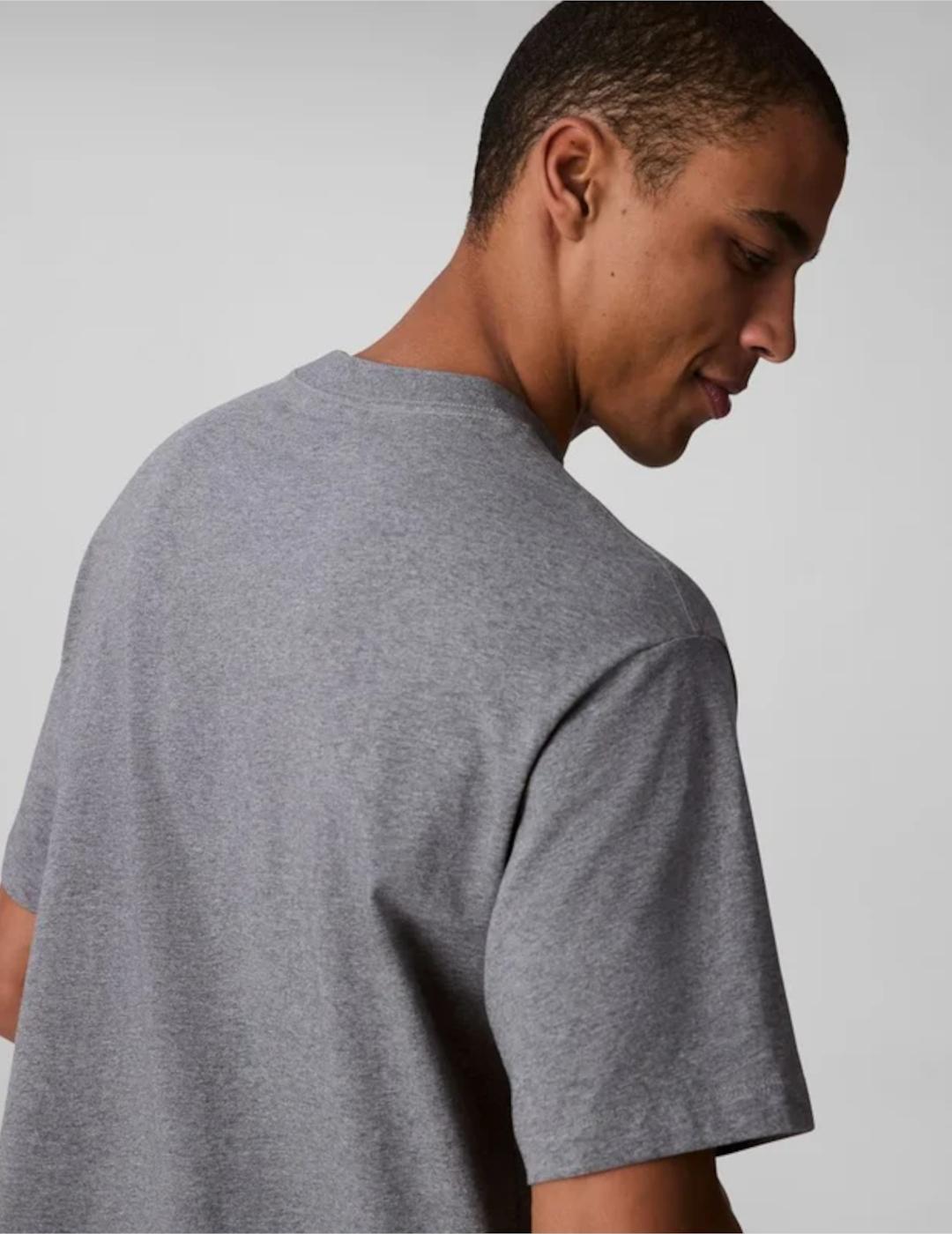 CALVIN CAMISETA GRIS RELAXED FIT