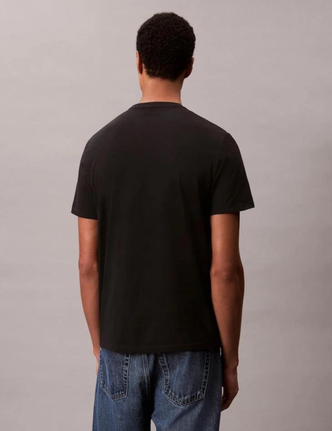 CALVIN CAMISETA NEGRA WORD