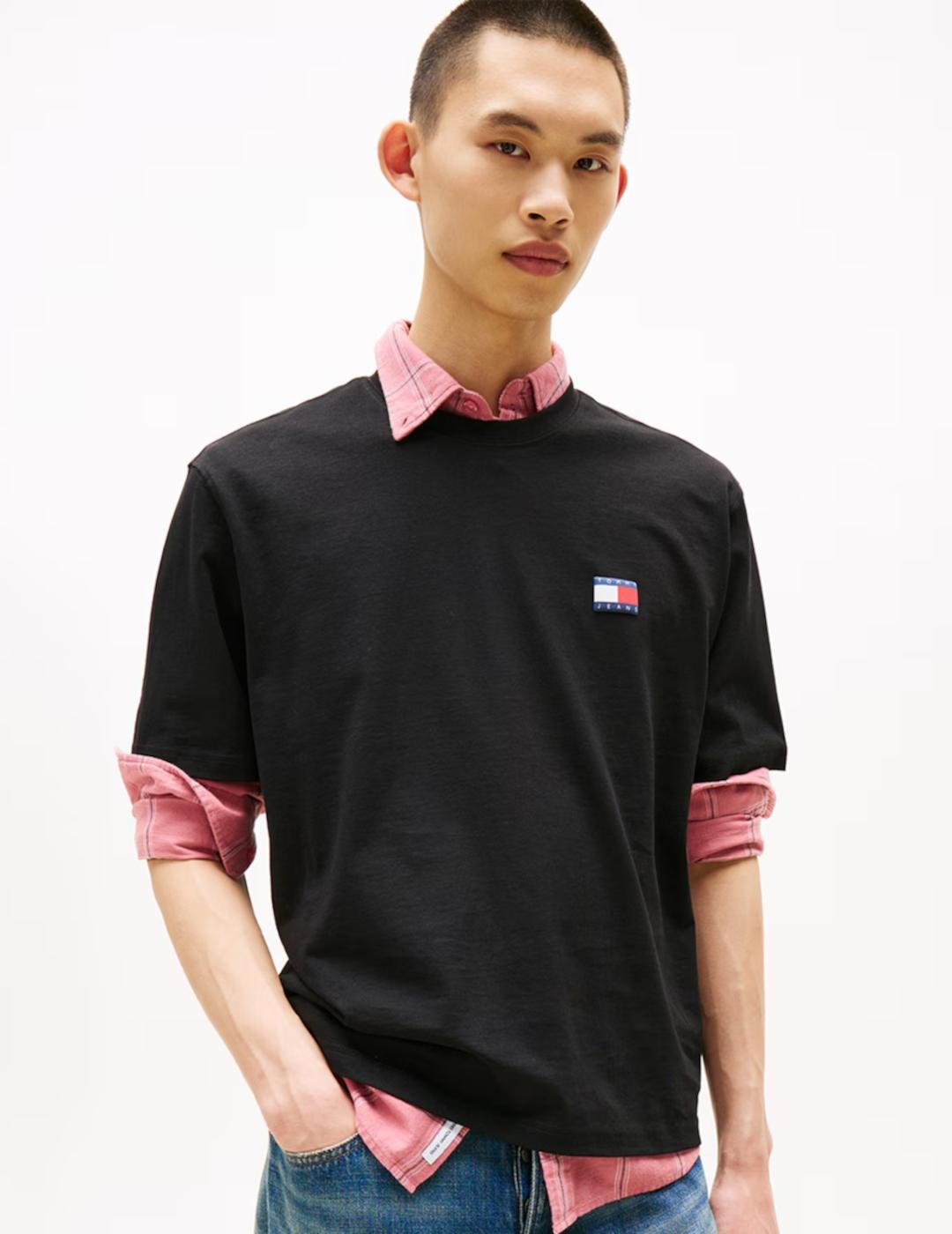 TOMMY CAMISETA NEGRA POP COL NW