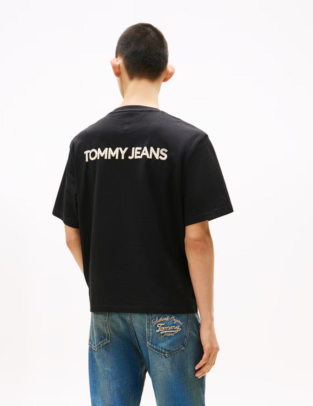 TOMMY CAMISETA NEGRA POP COL NW
