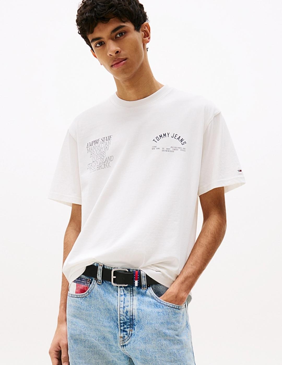 TOMMY CAMISETA BLANCA BOROUGHS RLX