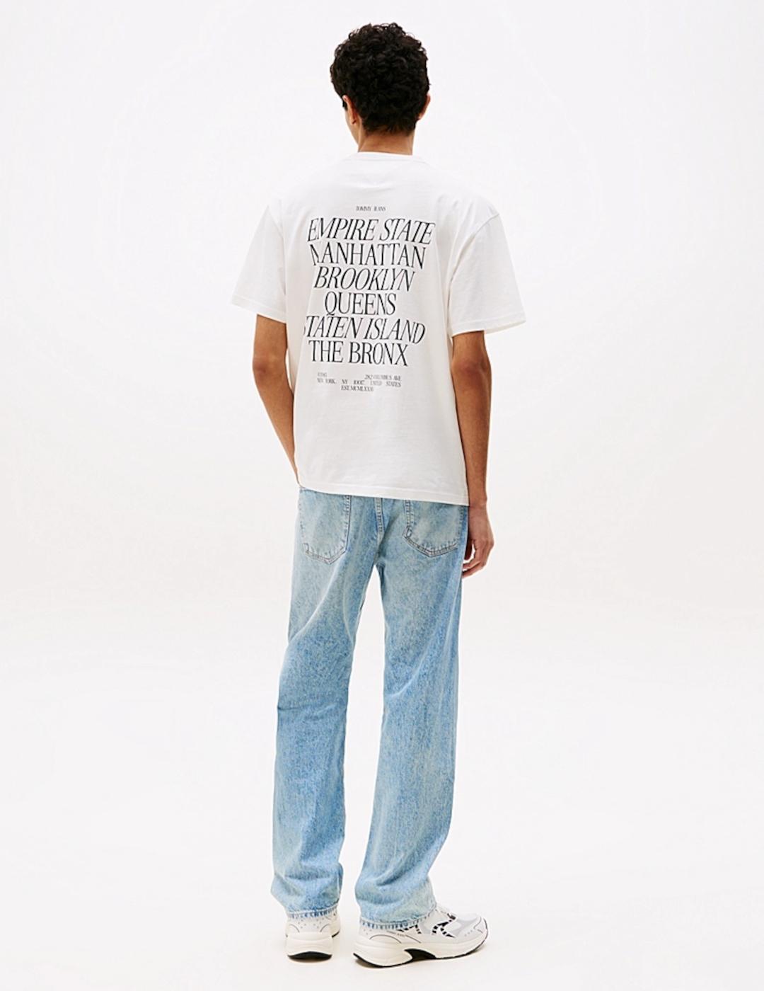 TOMMY CAMISETA BLANCA BOROUGHS RLX