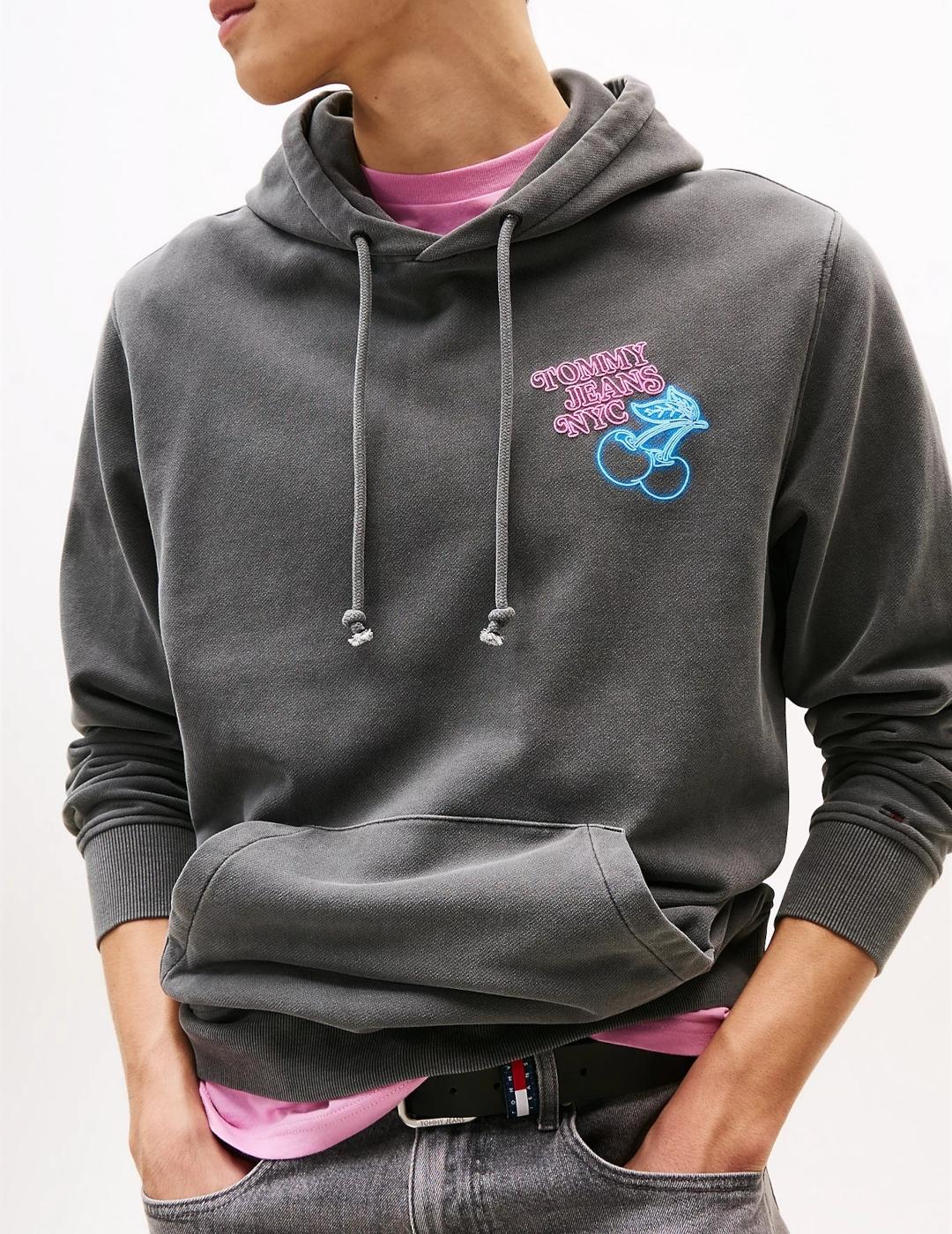 TOMMY HOODIE NEGRA NOVELTY FAIR